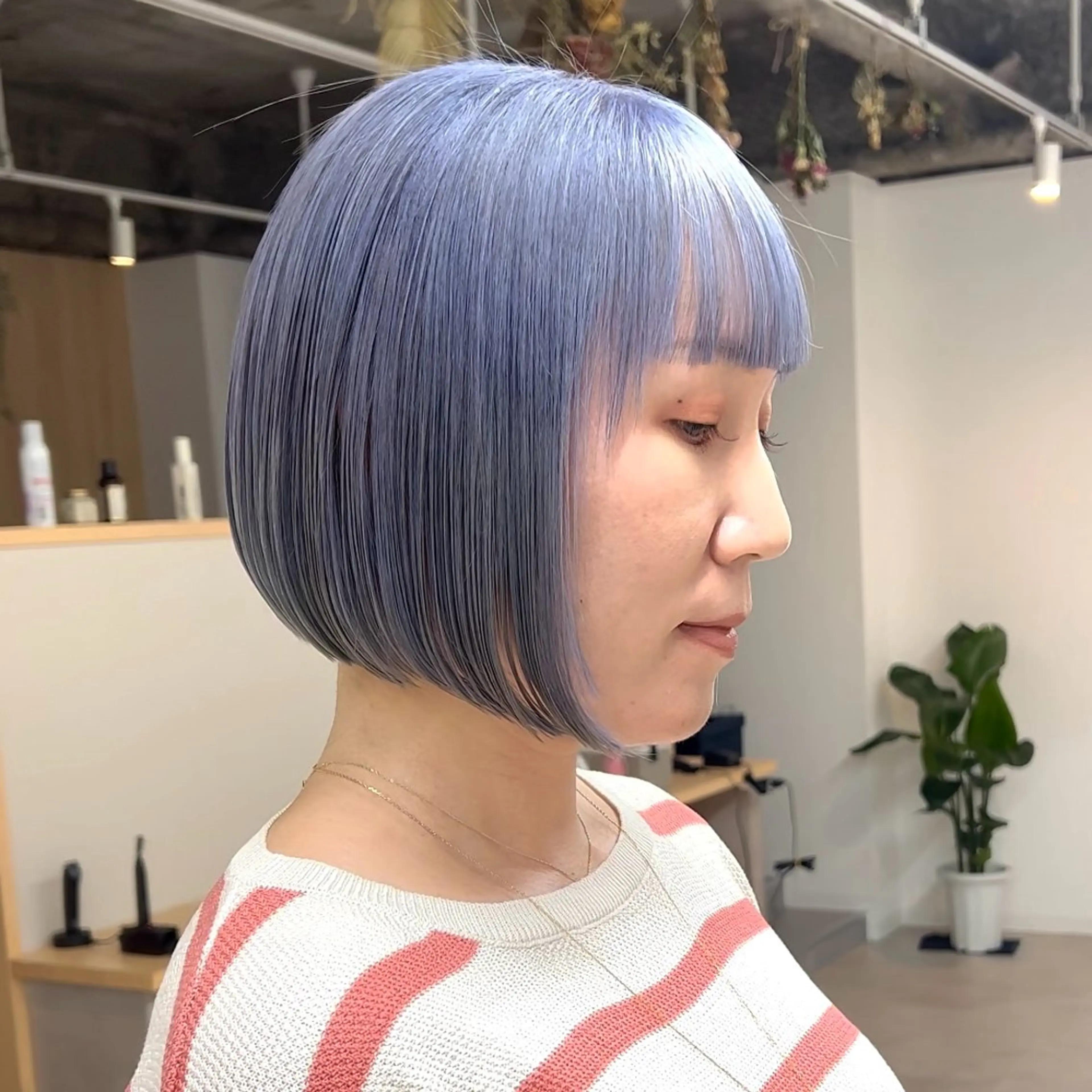 ショート カラー カット ヘアカラー トリートメント ボブ/韓国ボブ/ブリ ーチ/鈴木康平のヘアスタイル