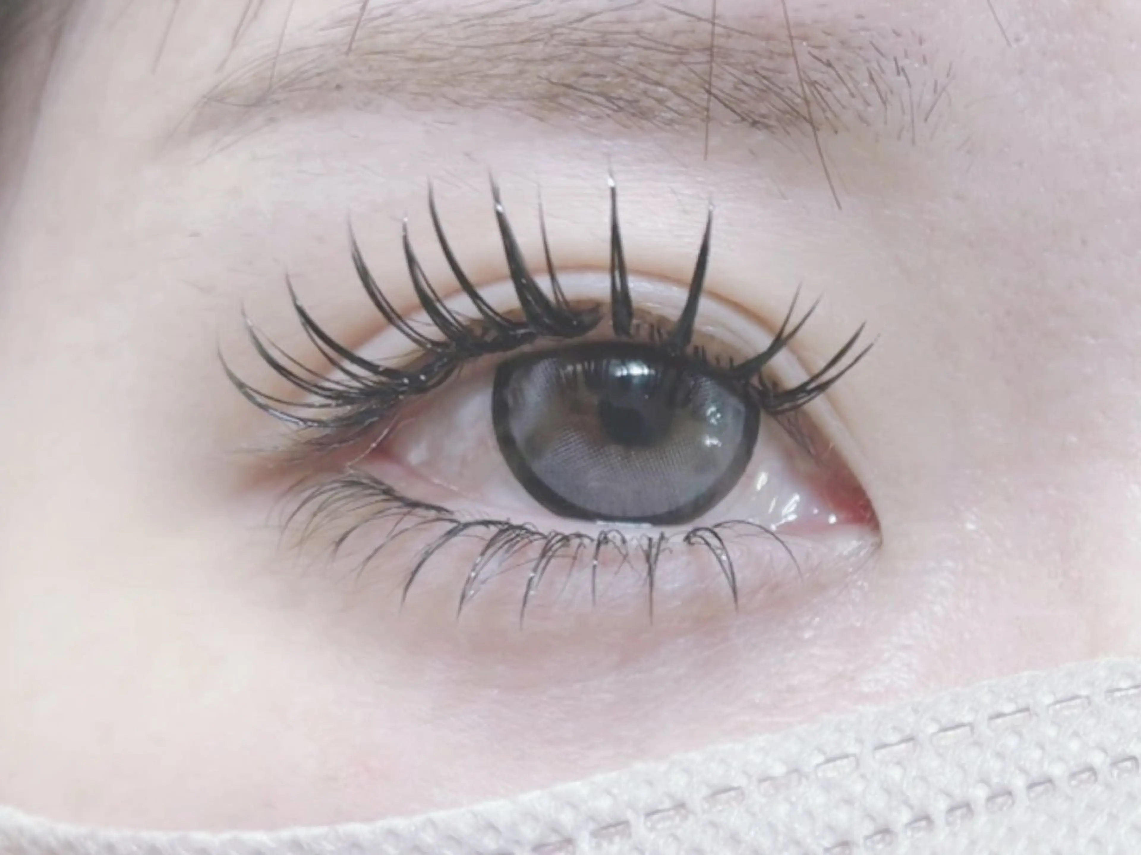 マツエク・マツパ フラットラッシュ 下まつげエクステ マツエク リナ アメ村のマツエク・マツパデザイン