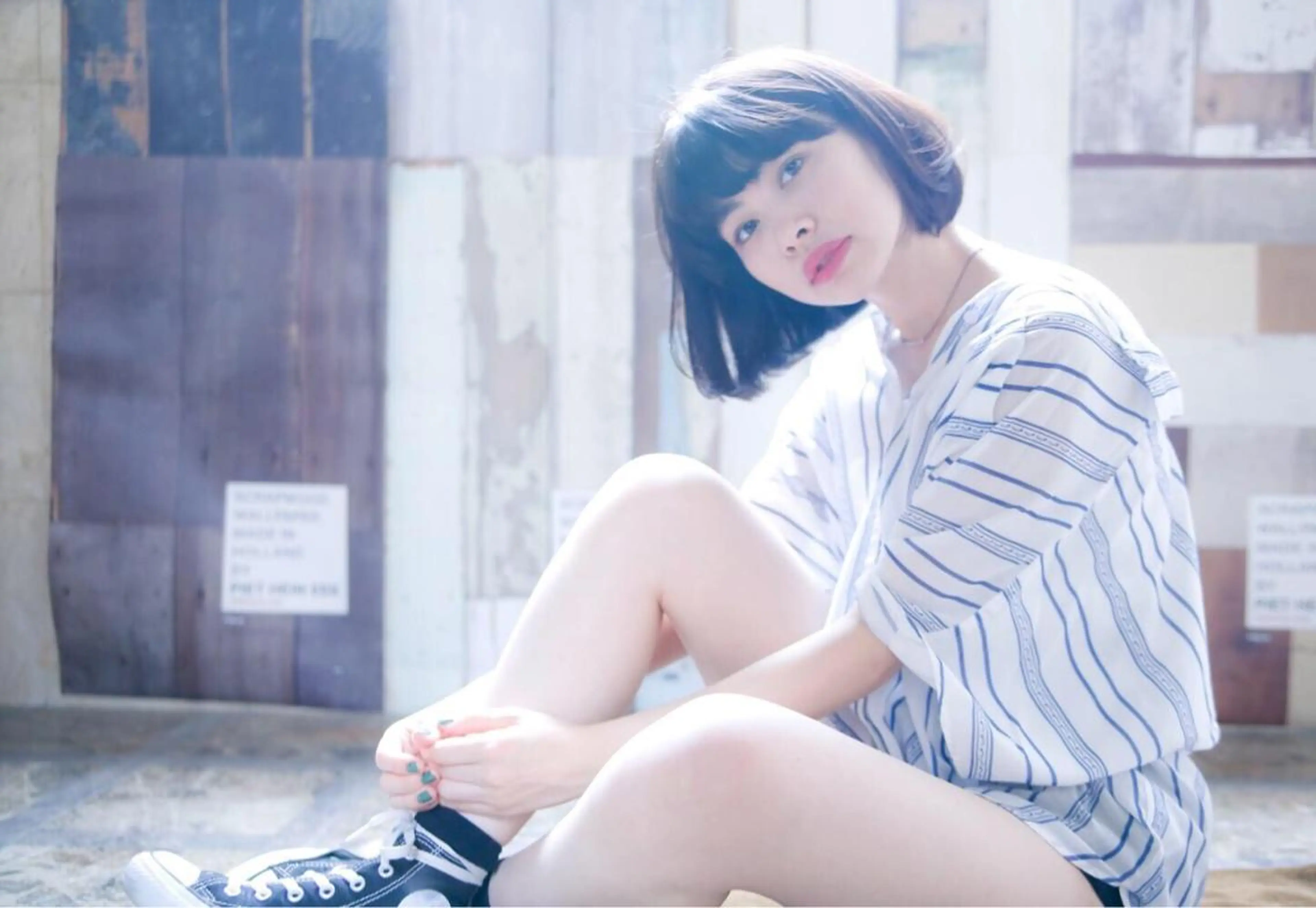 ショート カット 縮毛矯正 トリートメント ヘアセット 髪質改善/艶髪 🫧高橋湧也のヘアスタイル