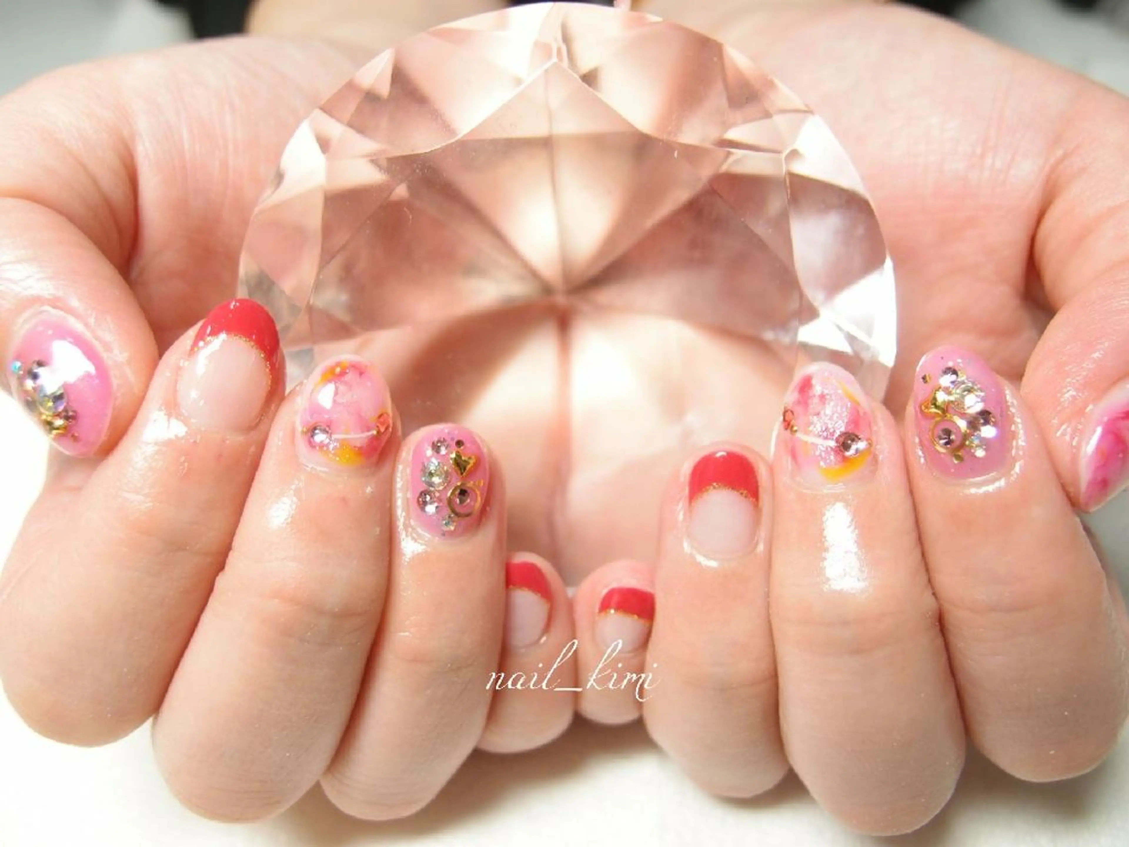 ネイル アートネイル フレンチネイル ETHOSENSE. kimikaのネイルデザイン