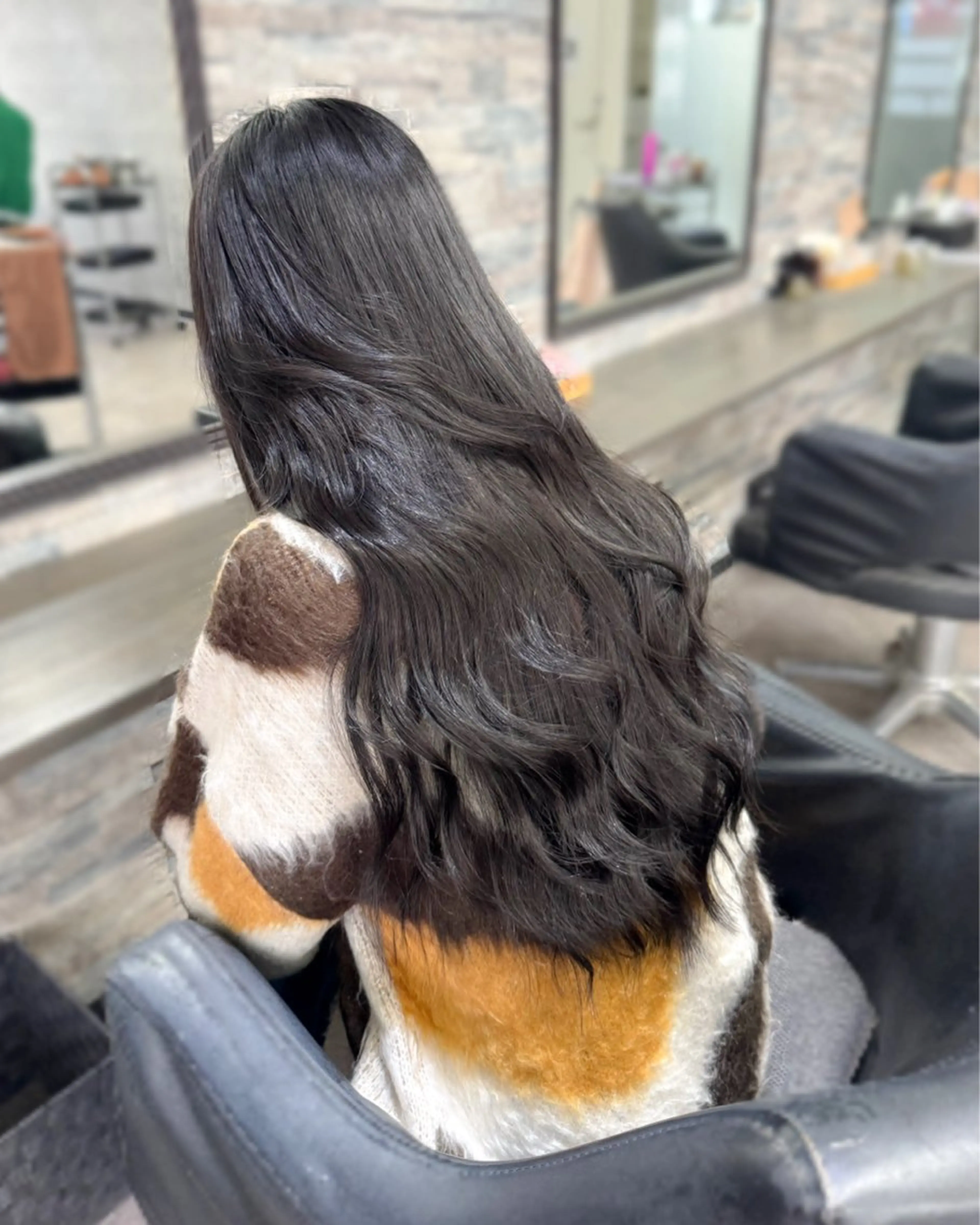 ロング ハイトーンエクステ 🎩カズキ🎩のヘアスタイル