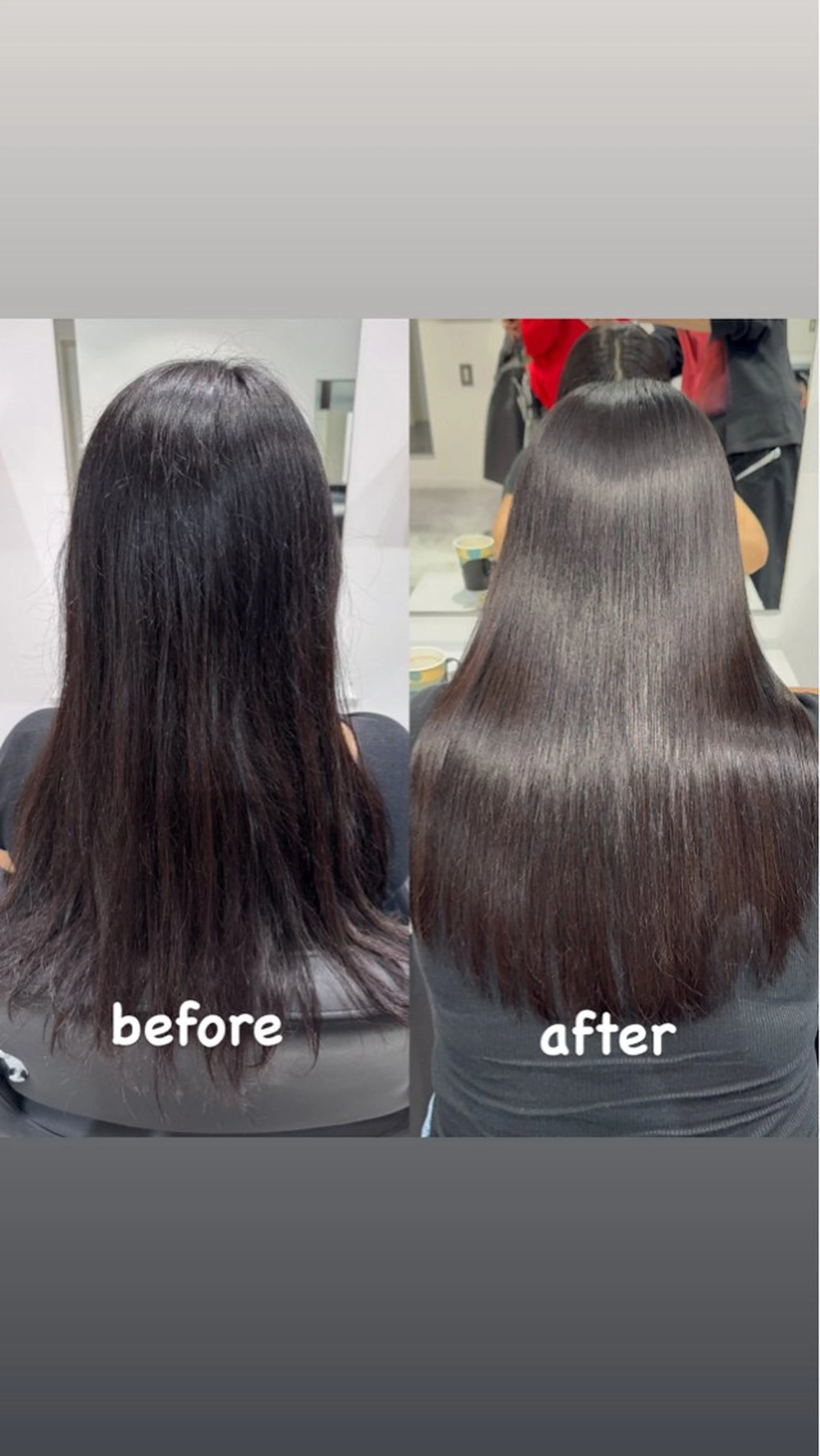 セミロング 縮毛矯正 トリートメント カット 縮毛矯正 トリートメント 髪質改善カラー🪞 美髪縮毛矯正🪞城のヘアスタイル