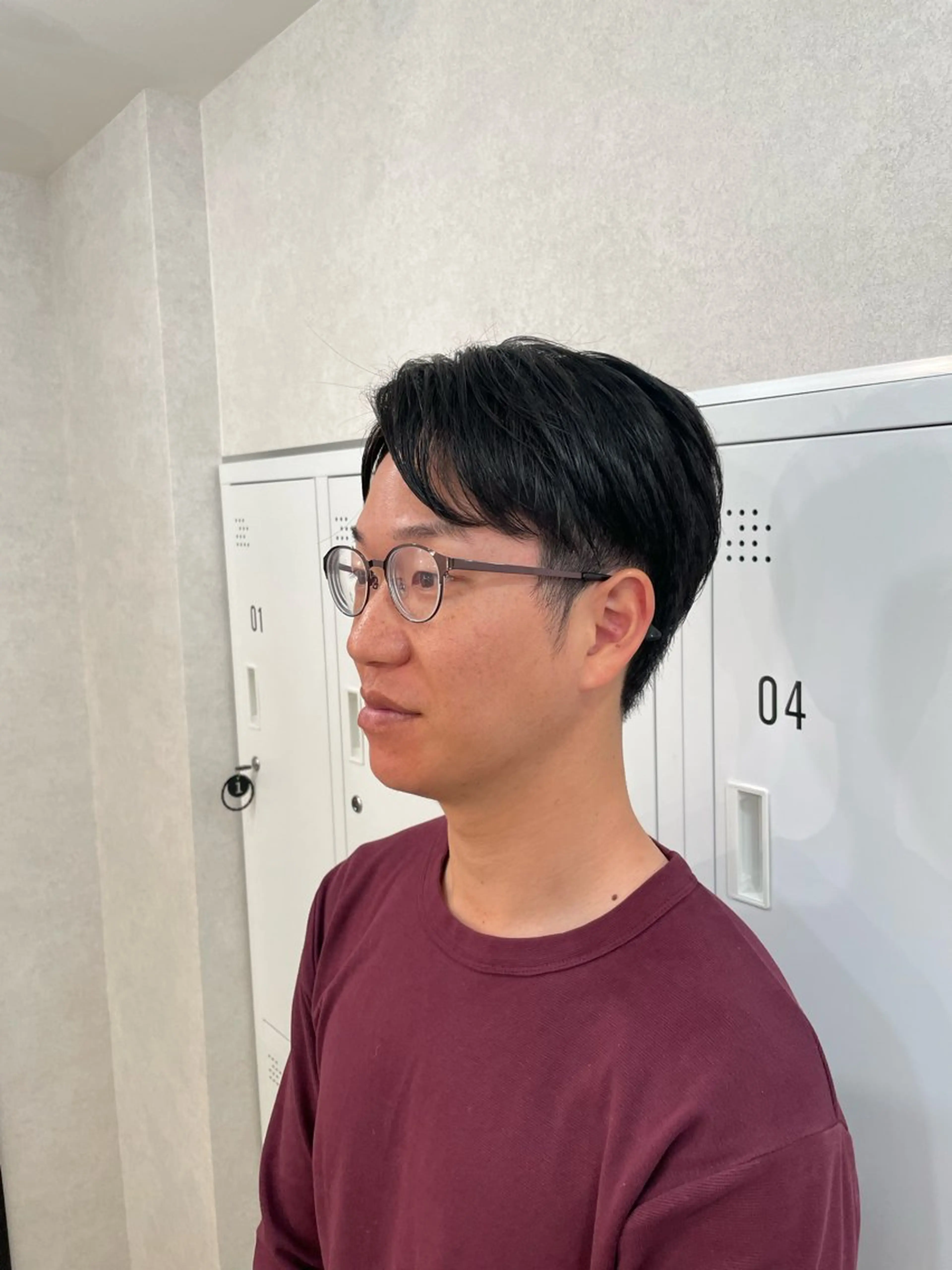 ショート メンズ 刈り上げ 植原 遥夏のヘアスタイル