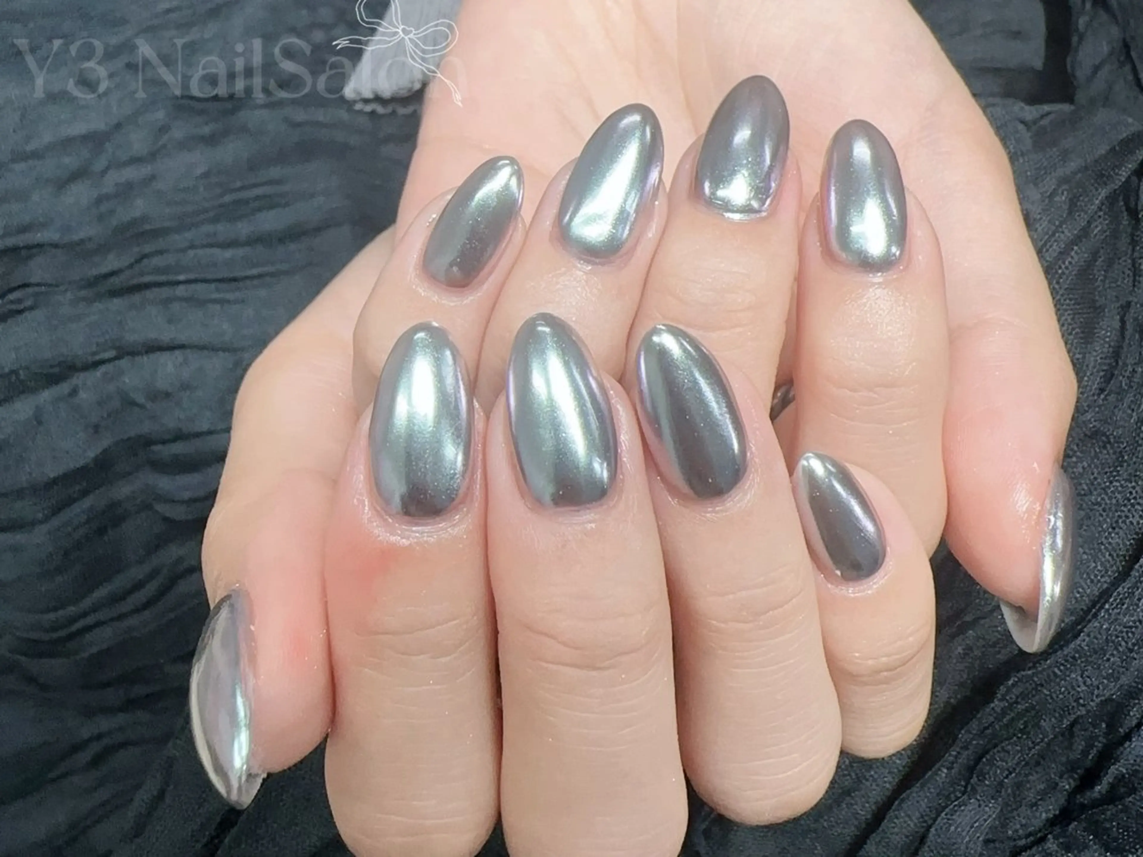 ネイル アートネイル ミラーネイル ハンドネイル Y3 NailSalonのネイルデザイン