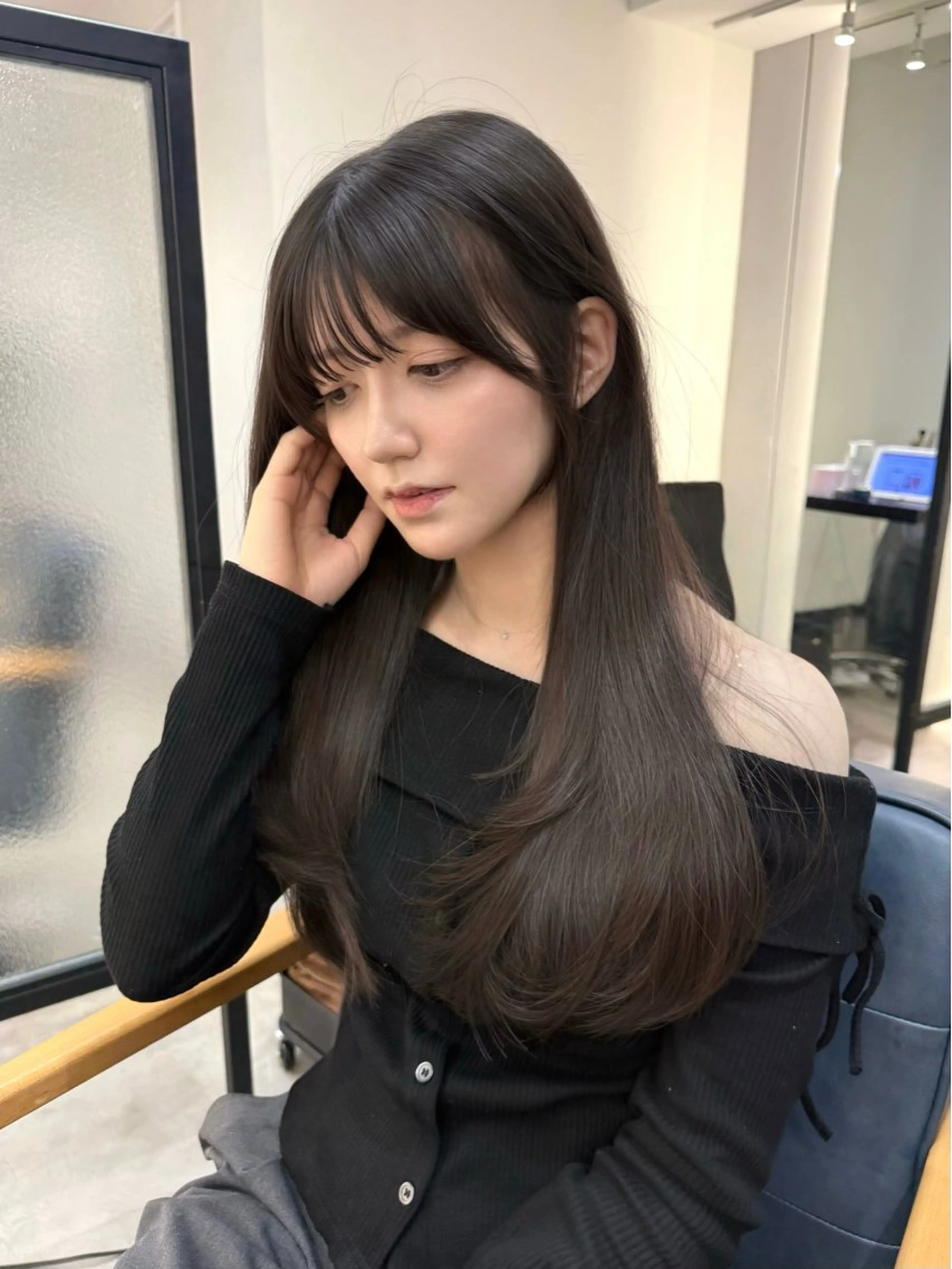 【梅雨対策に！☔️】似合わせカット+コスメストレートの写真