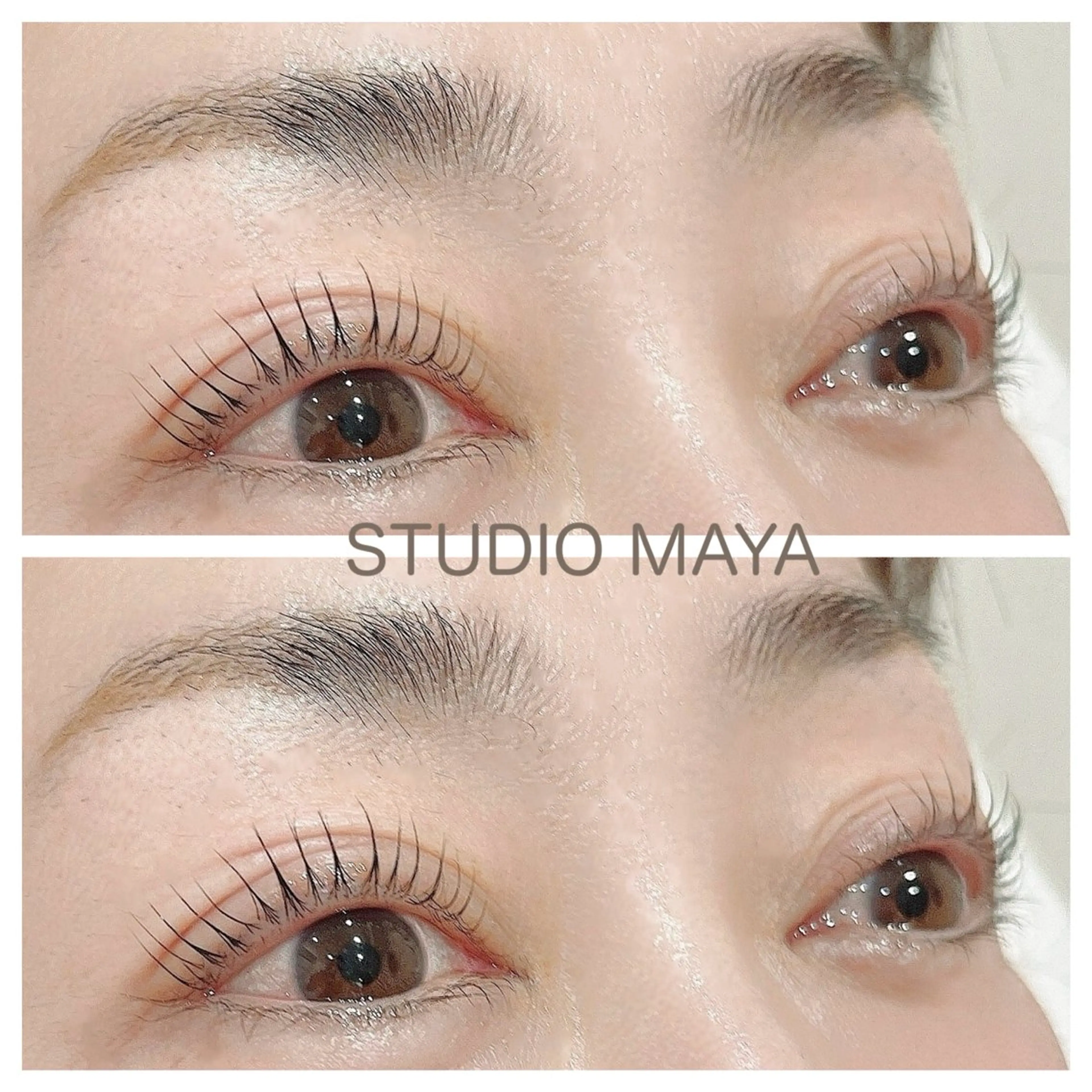 マツエク・マツパ ケラチンラッシュリフト パリジェンヌラッシュリフト STUDIO MAYAのマツエク・マツパデザイン