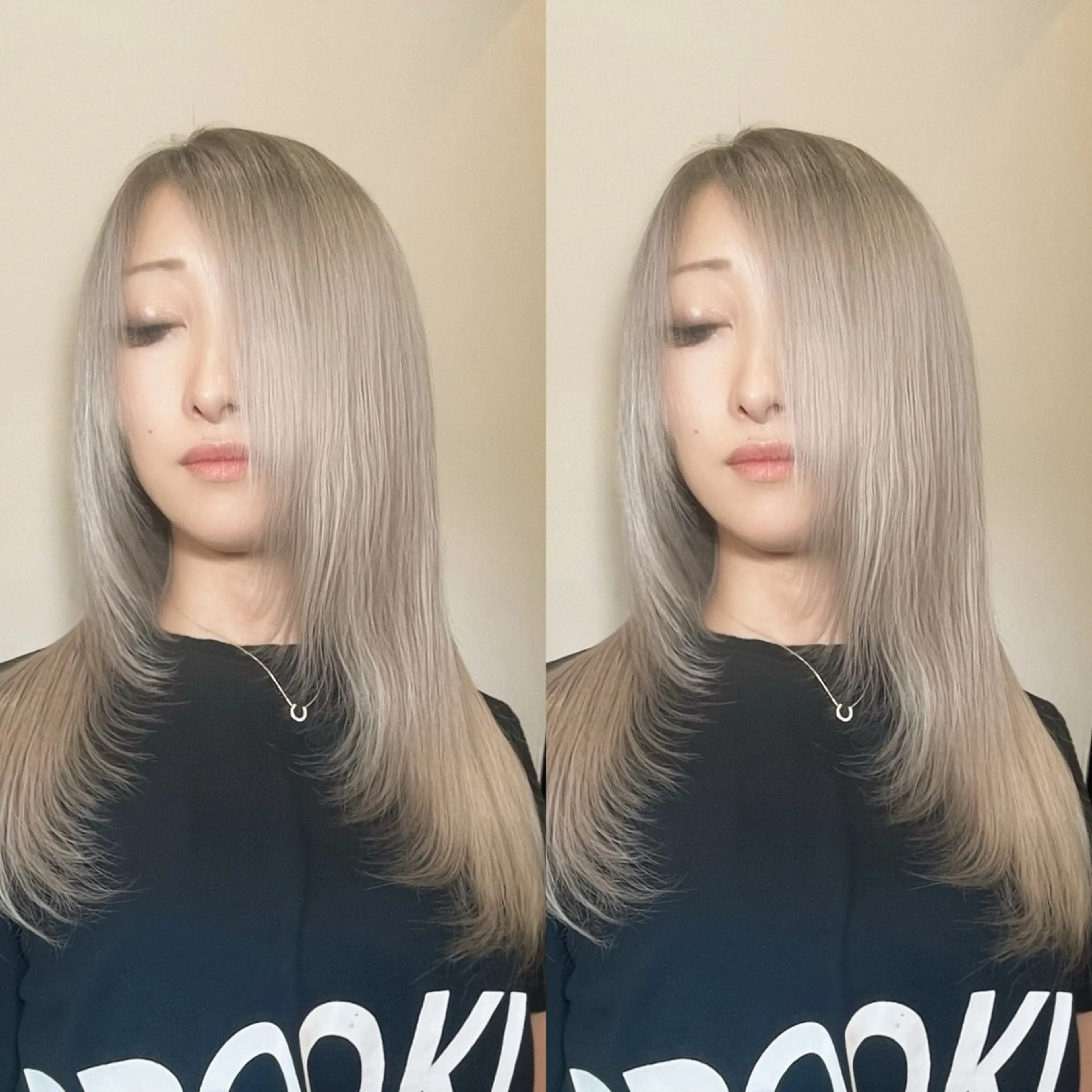 レイヤーカット+ダブルカラーの写真