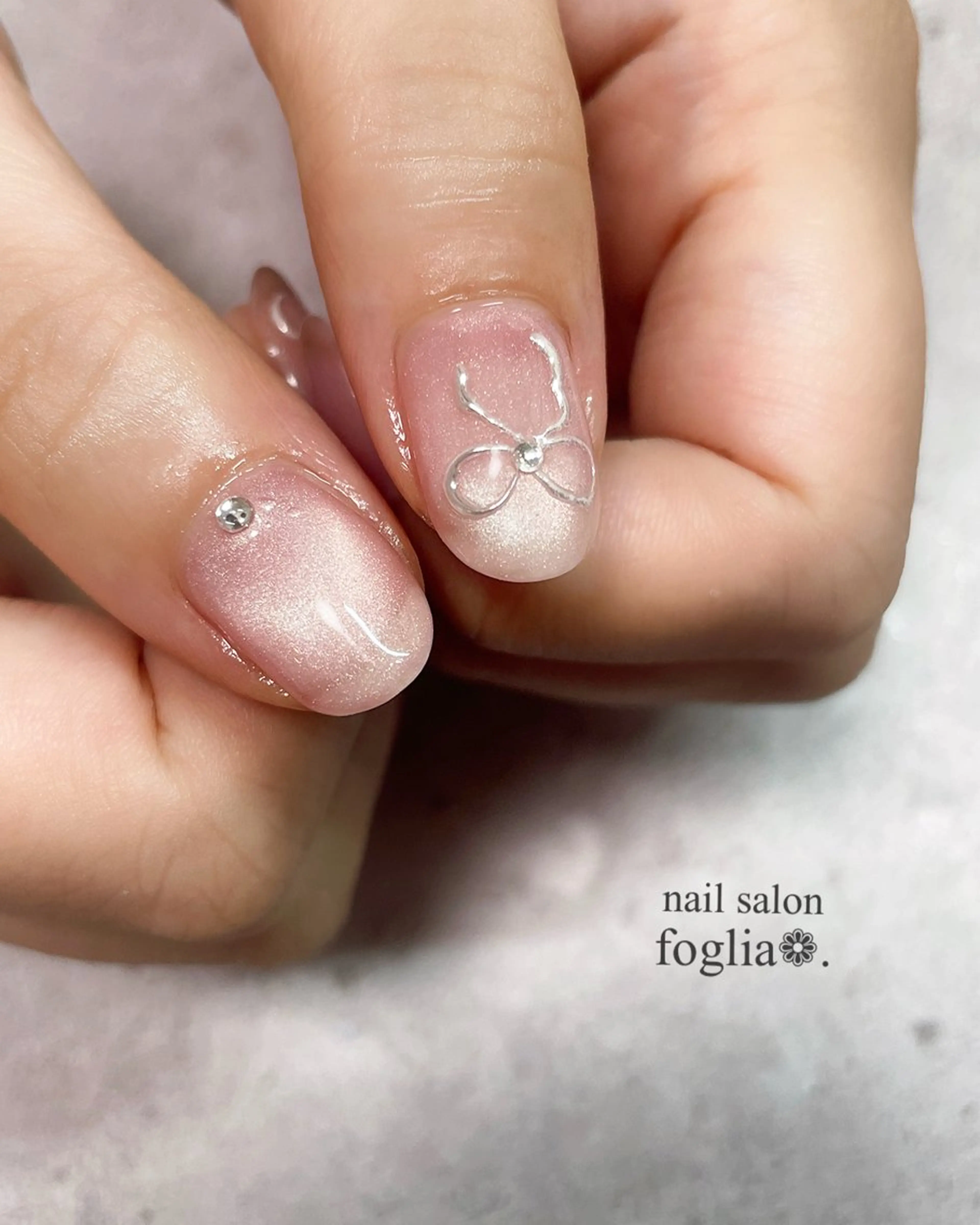 ネイル ハンドネイル foglia❁﻿. ⌇﻿imamuraのネイルデザイン