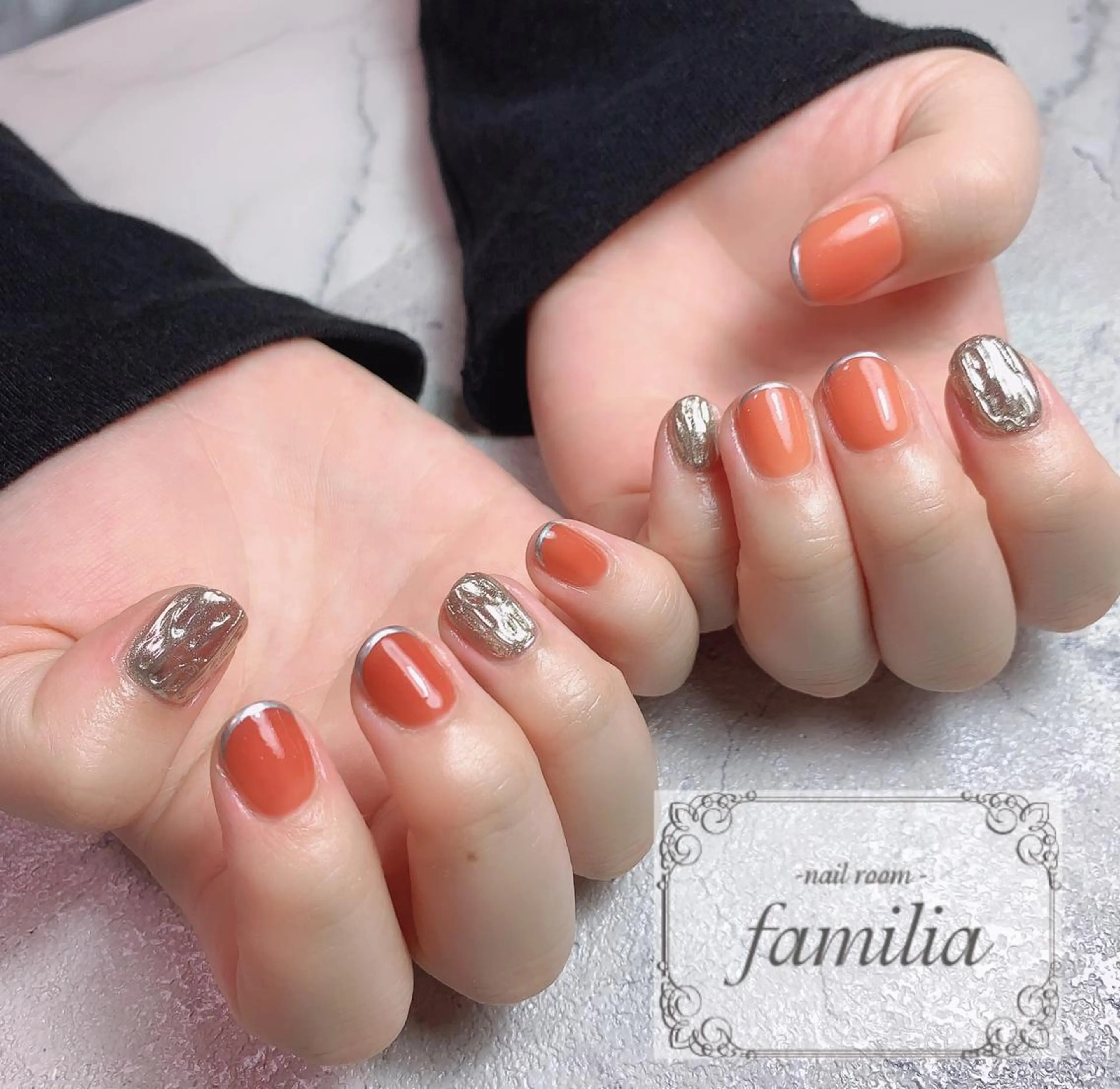 ネイル ハンドネイル -nailroom- familiaのネイルデザイン