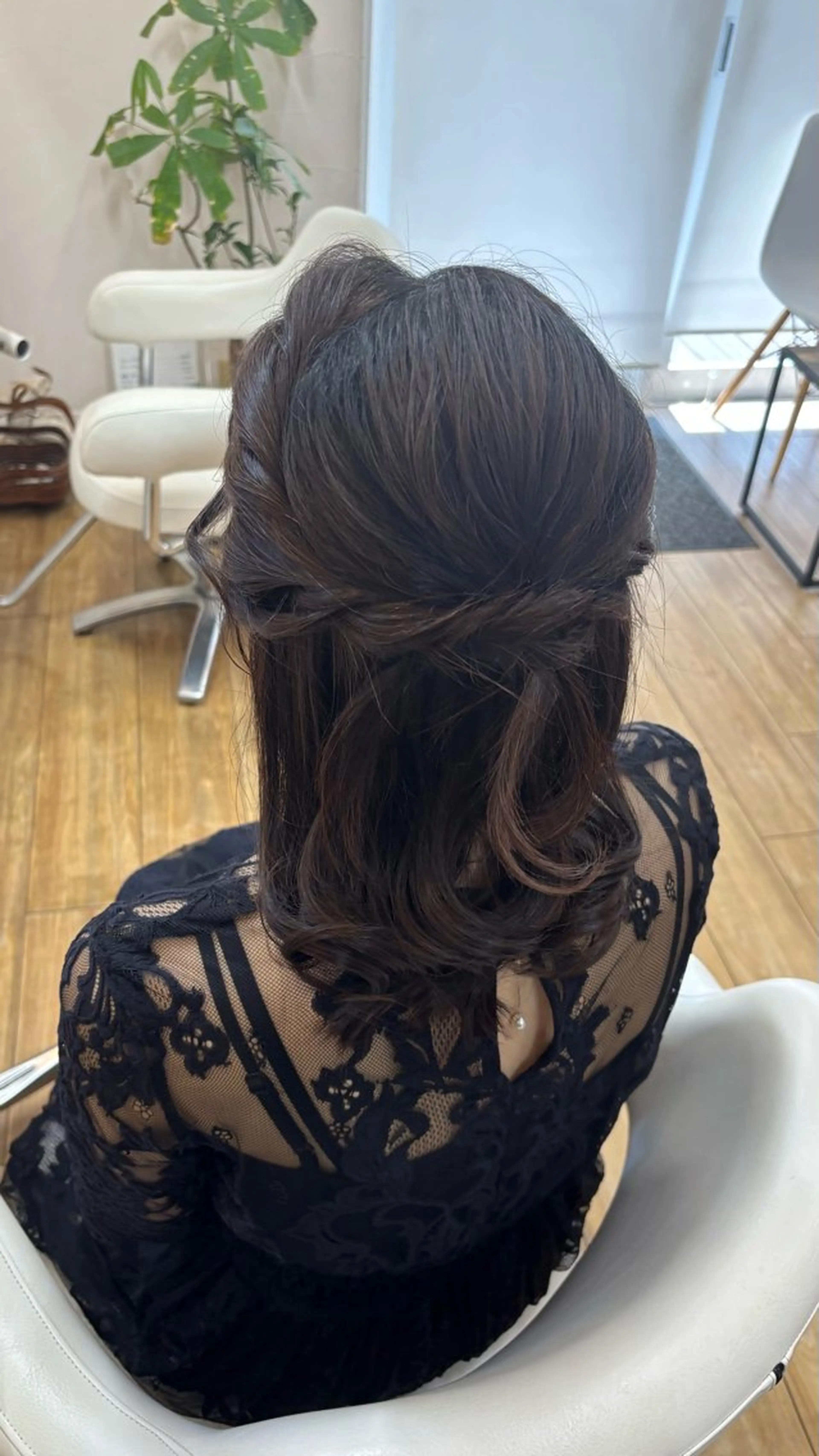 ミディアム ヘアアレンジ ヘアセット ヘアセットモデル/ kotohaのヘアスタイル