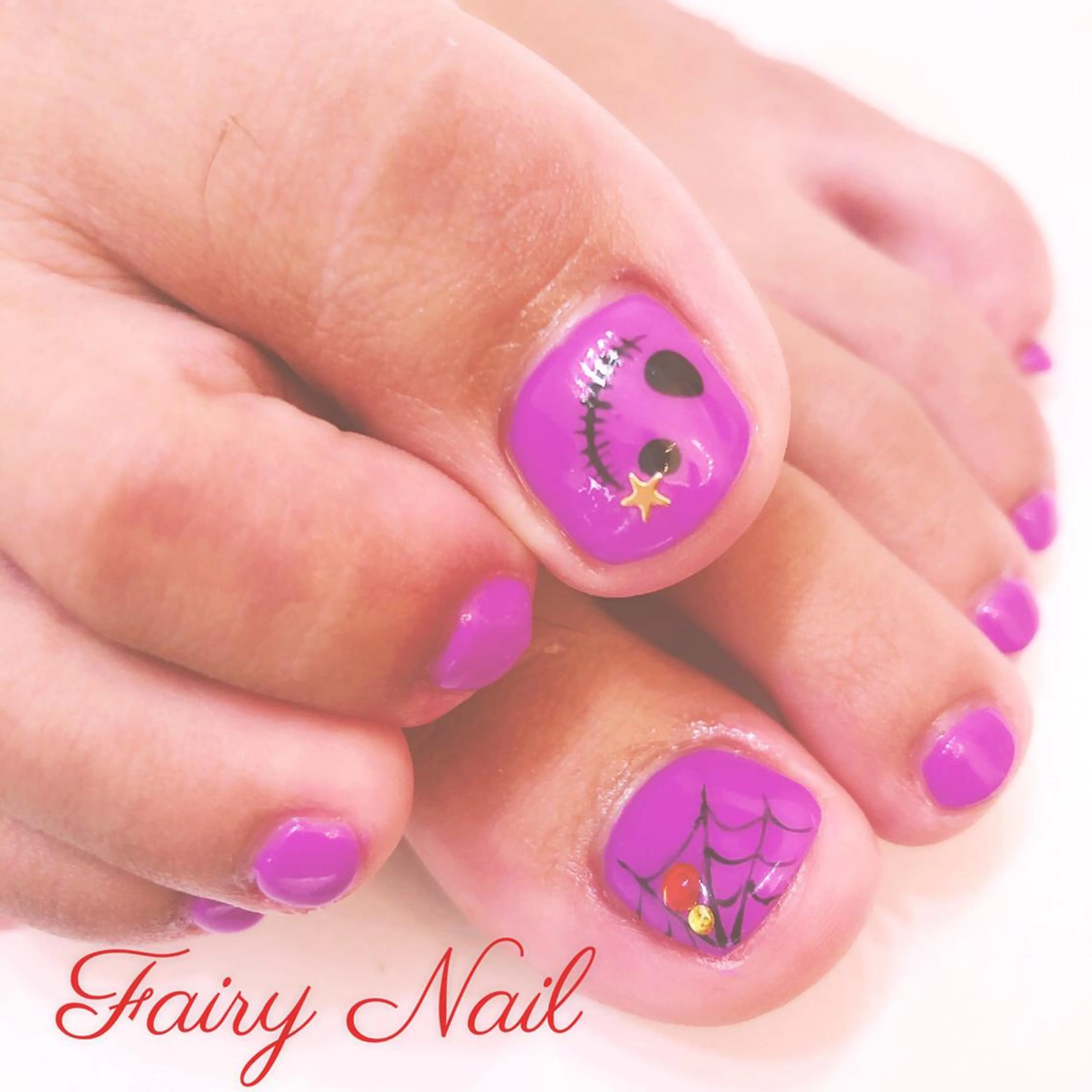 ネイル ハロウィン Fairy nailのネイルデザイン