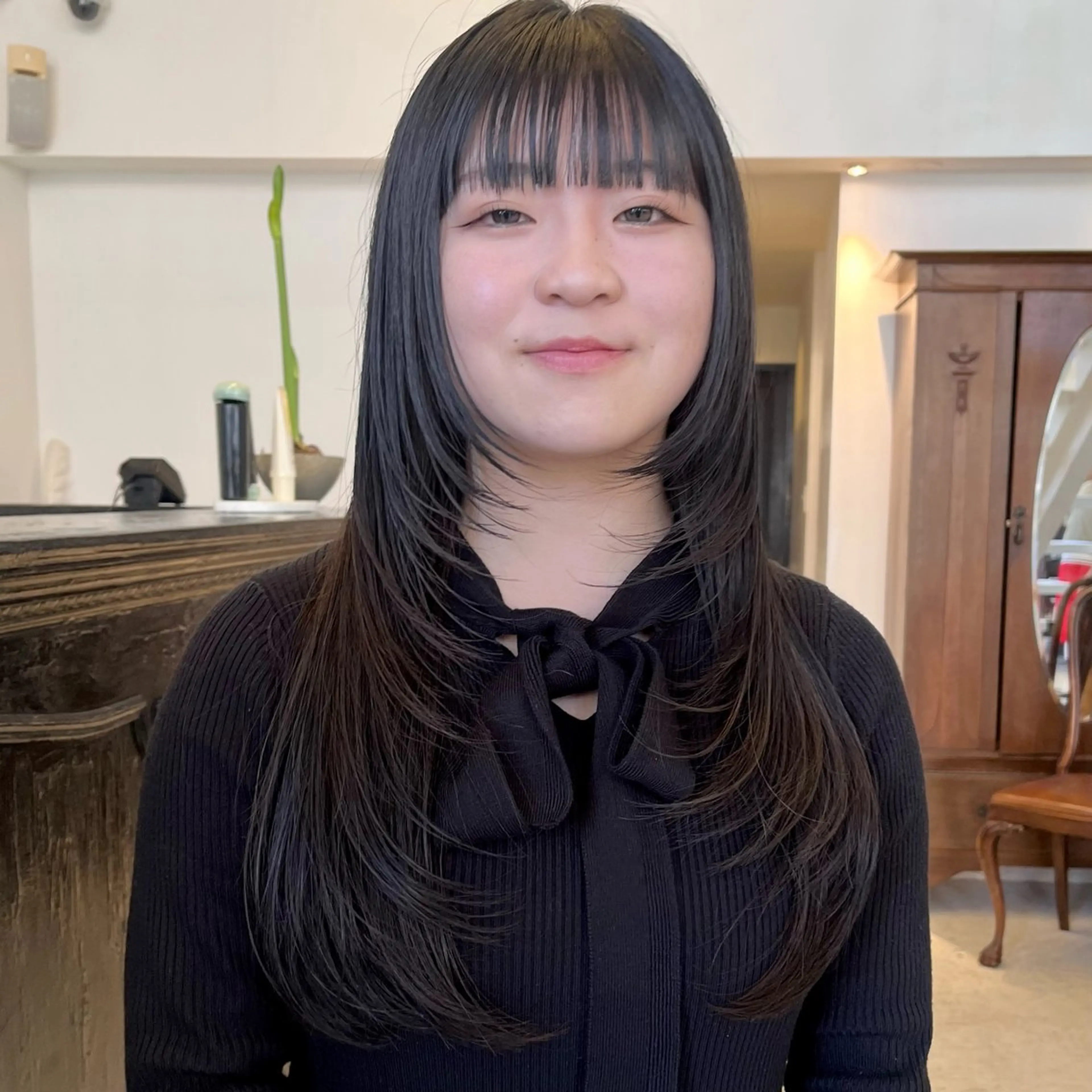 ロング カラー レイヤーカット カット ヘアカラー 【中村公園】小山 蒼生のヘアスタイル