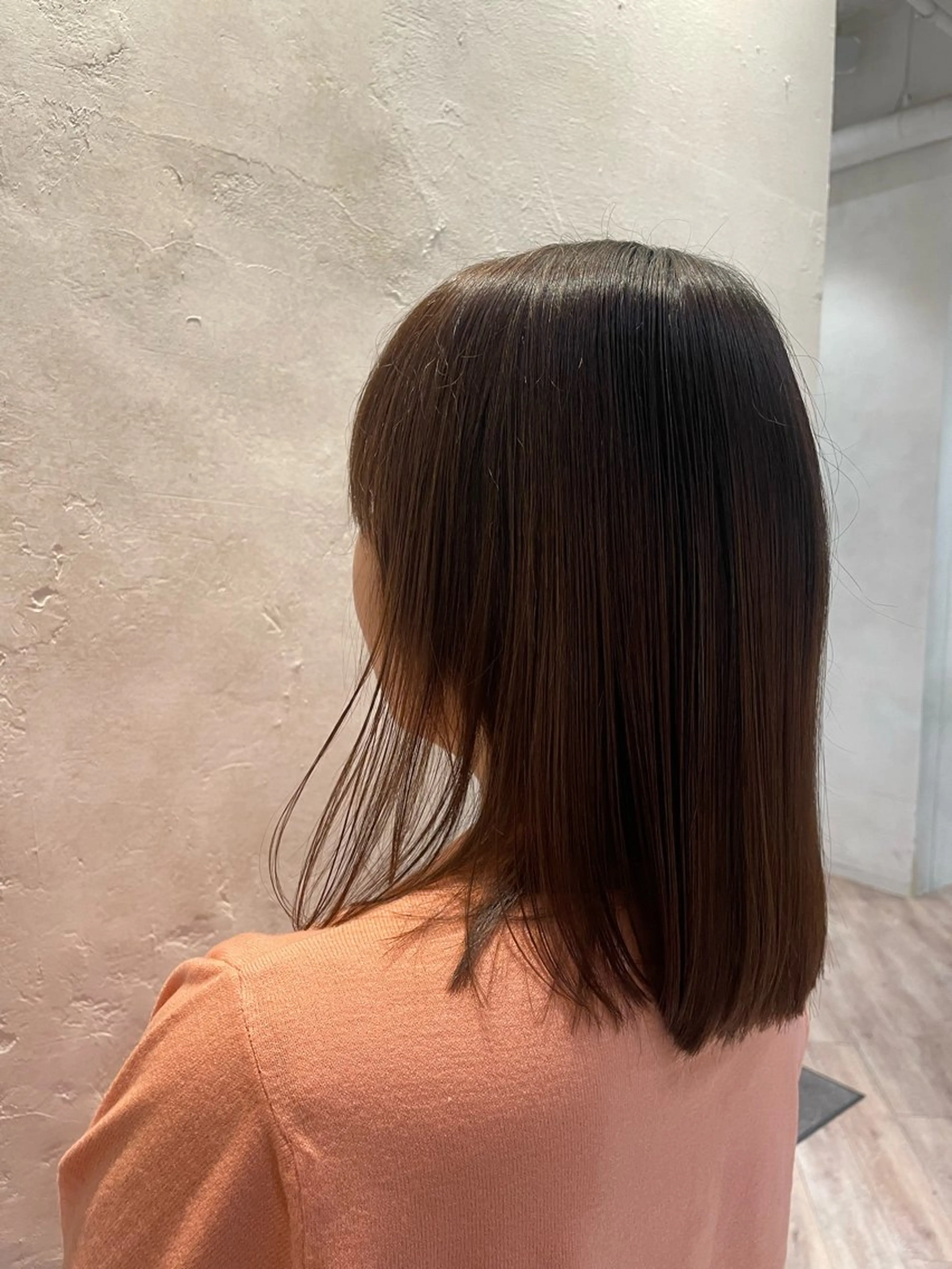 ミディアム シモカワ マシロのヘアスタイル