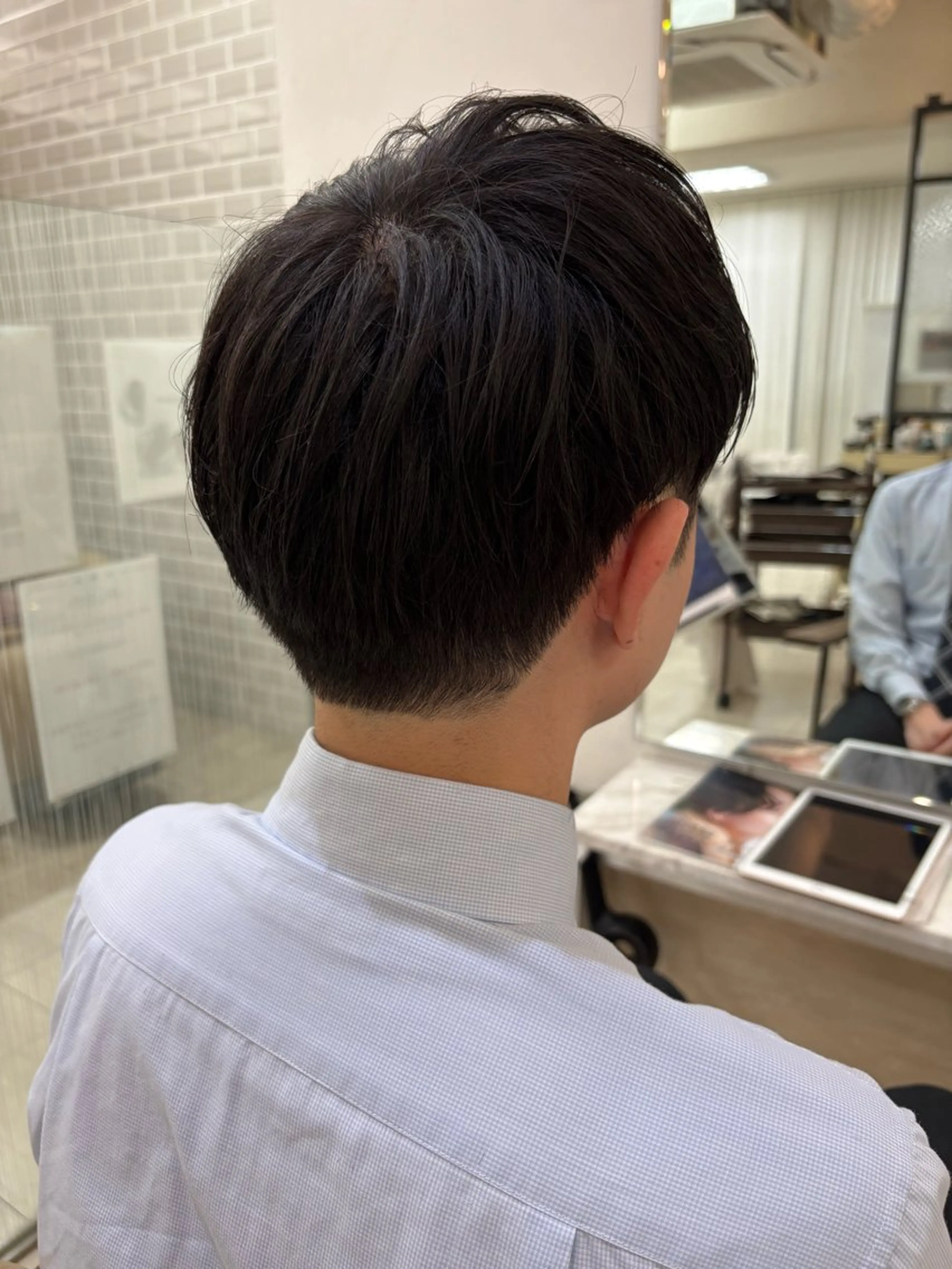 メンズ 栗田 優月のヘアスタイル