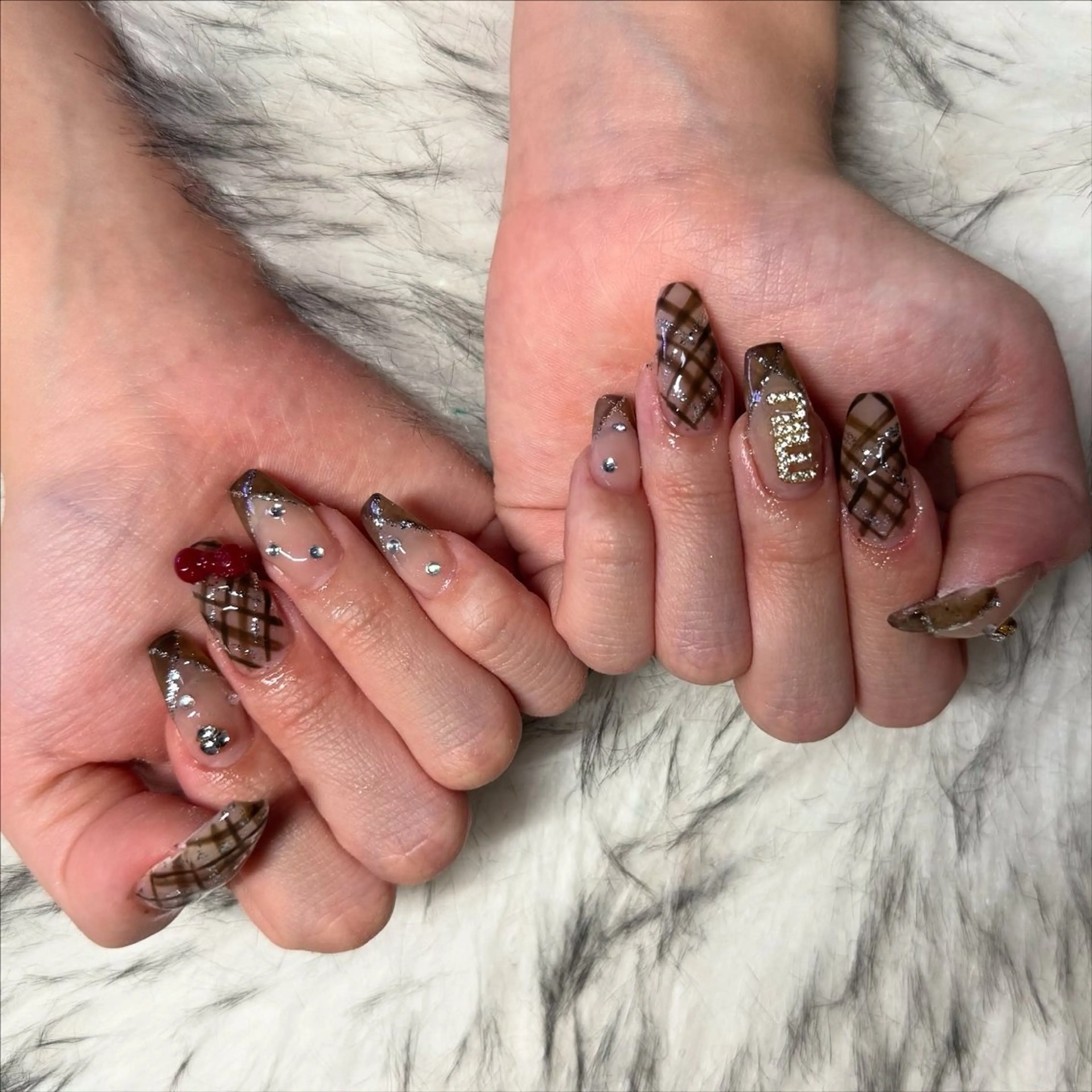 セミロング ハンドネイル mao .のネイルデザイン