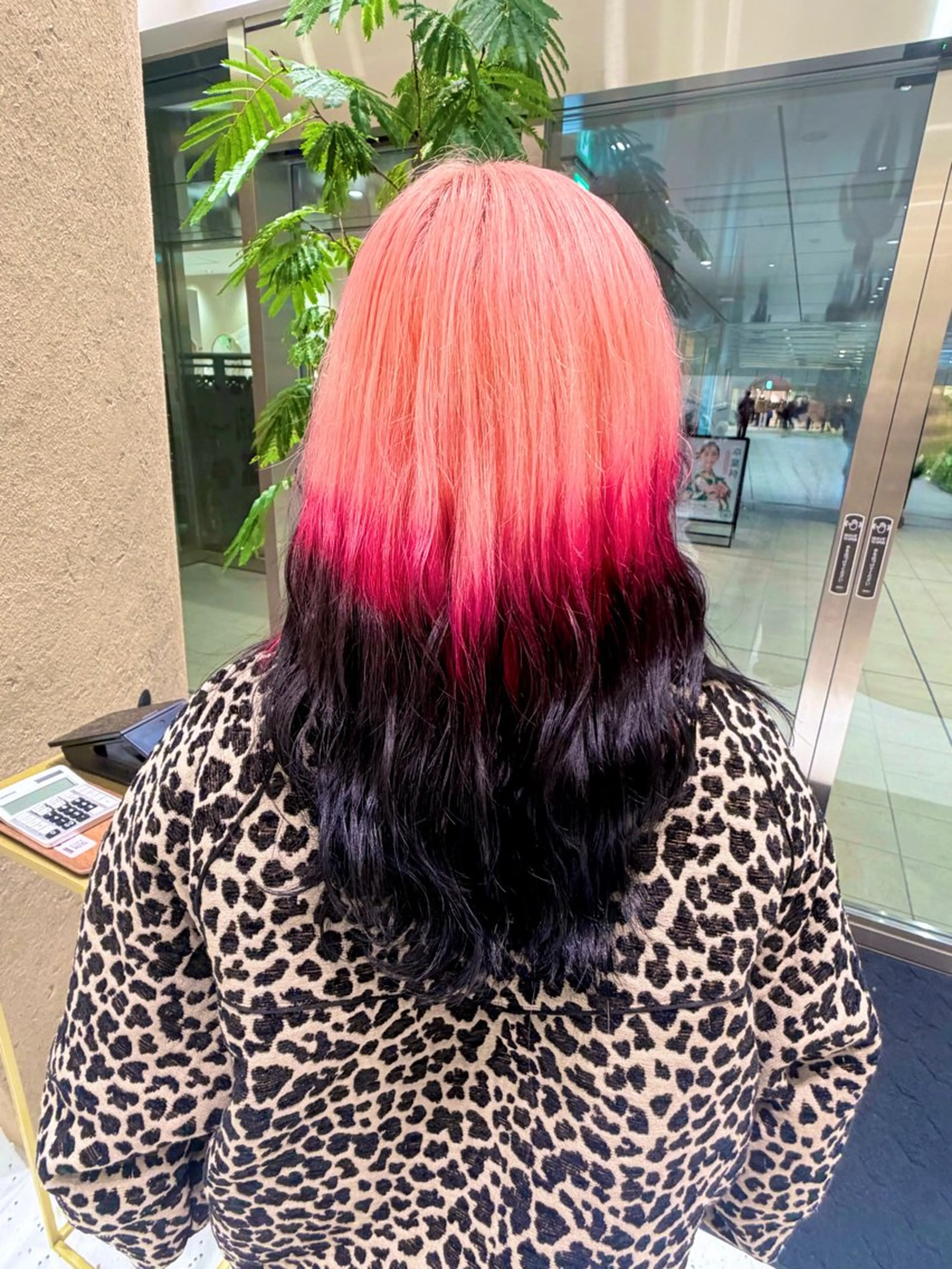 ロング カラー はらだ あゆのヘアスタイル