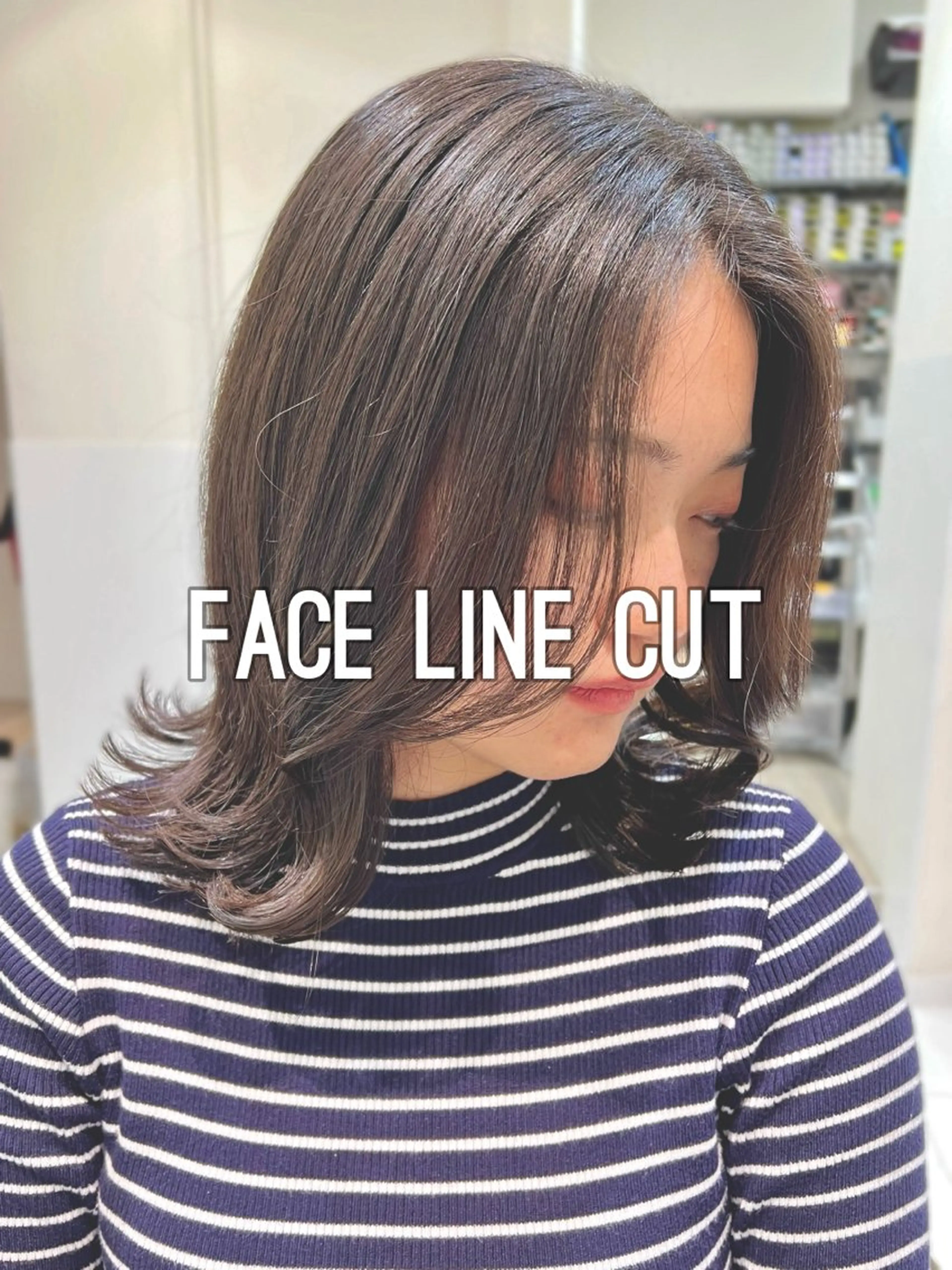 ミディアム Yuka/Aujua ソムリエ/髪質改善のヘアスタイル