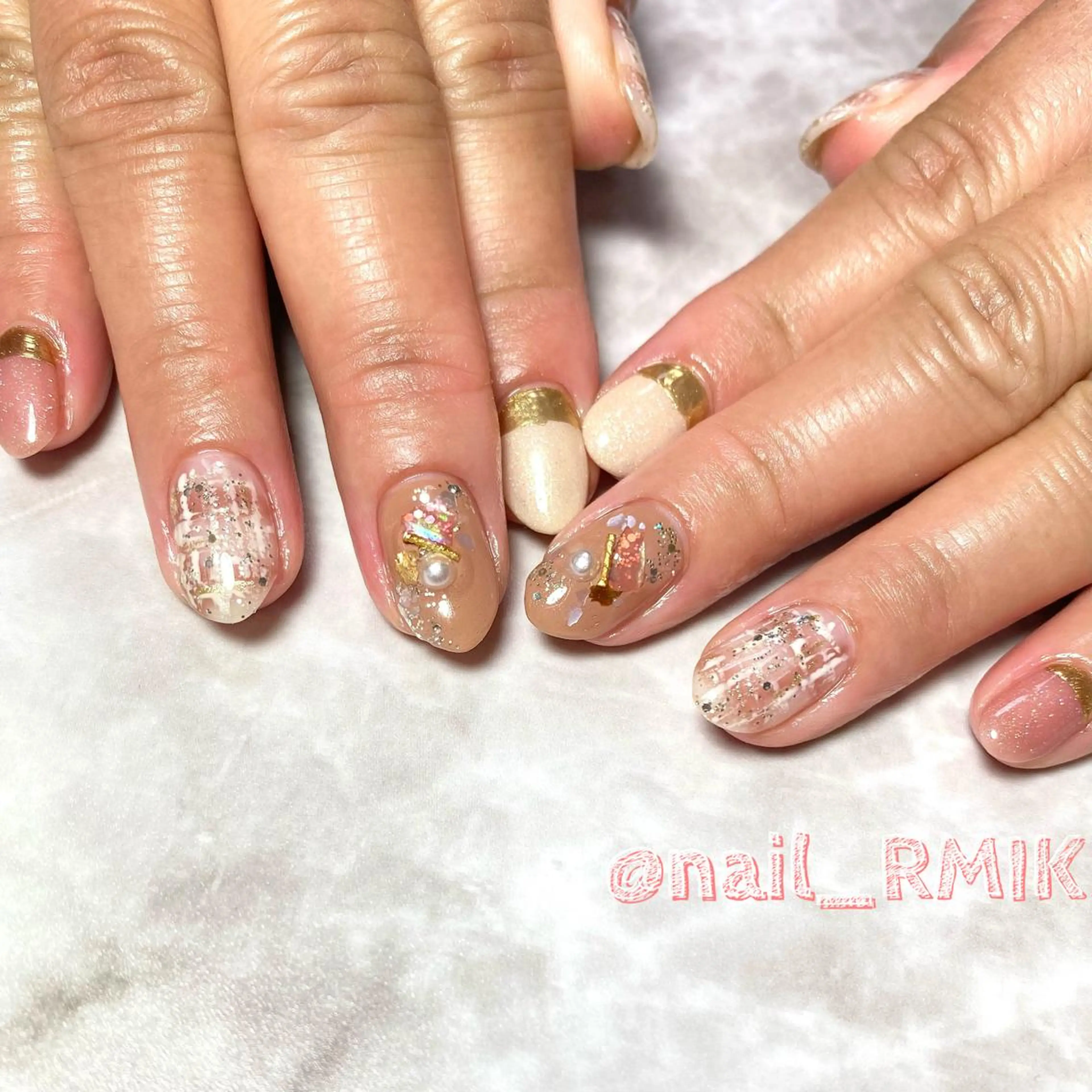 ネイル ハンドネイル nailsalon RMIKのネイルデザイン