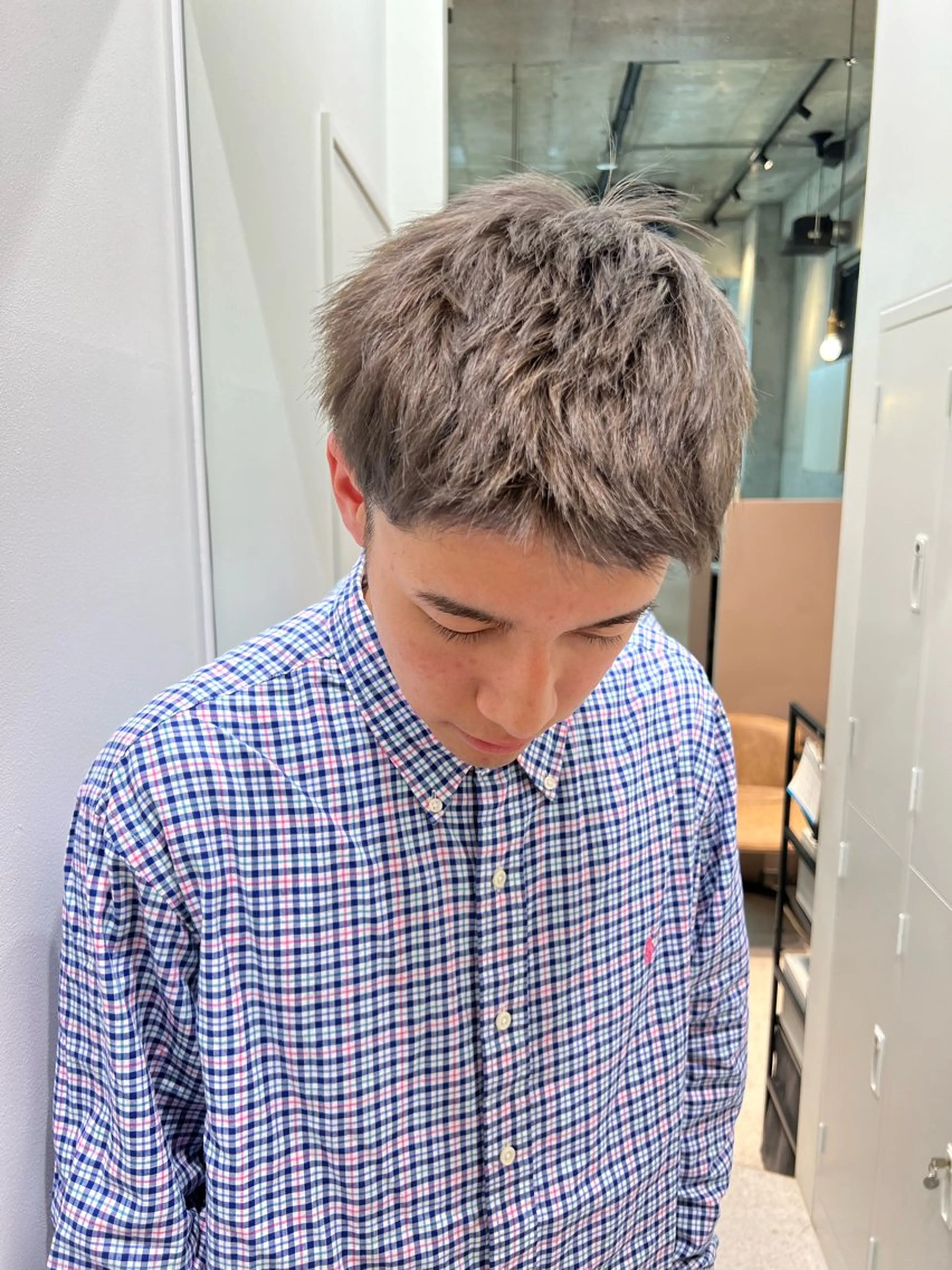 メンズ カット カコ/レイヤーカット ヘアアレンジのヘアスタイル