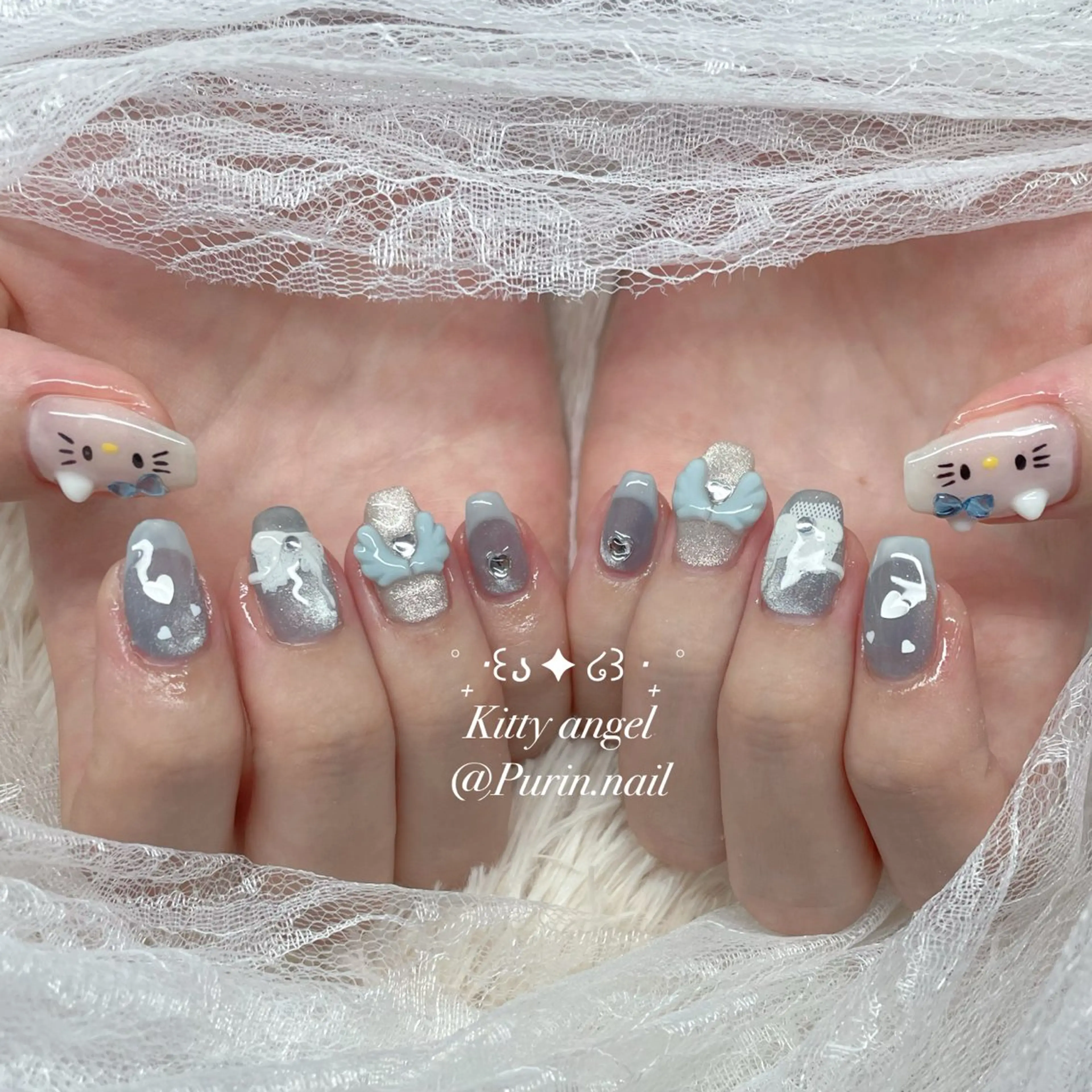 ネイル ハンドネイル Nails by Purin🍮のネイルデザイン