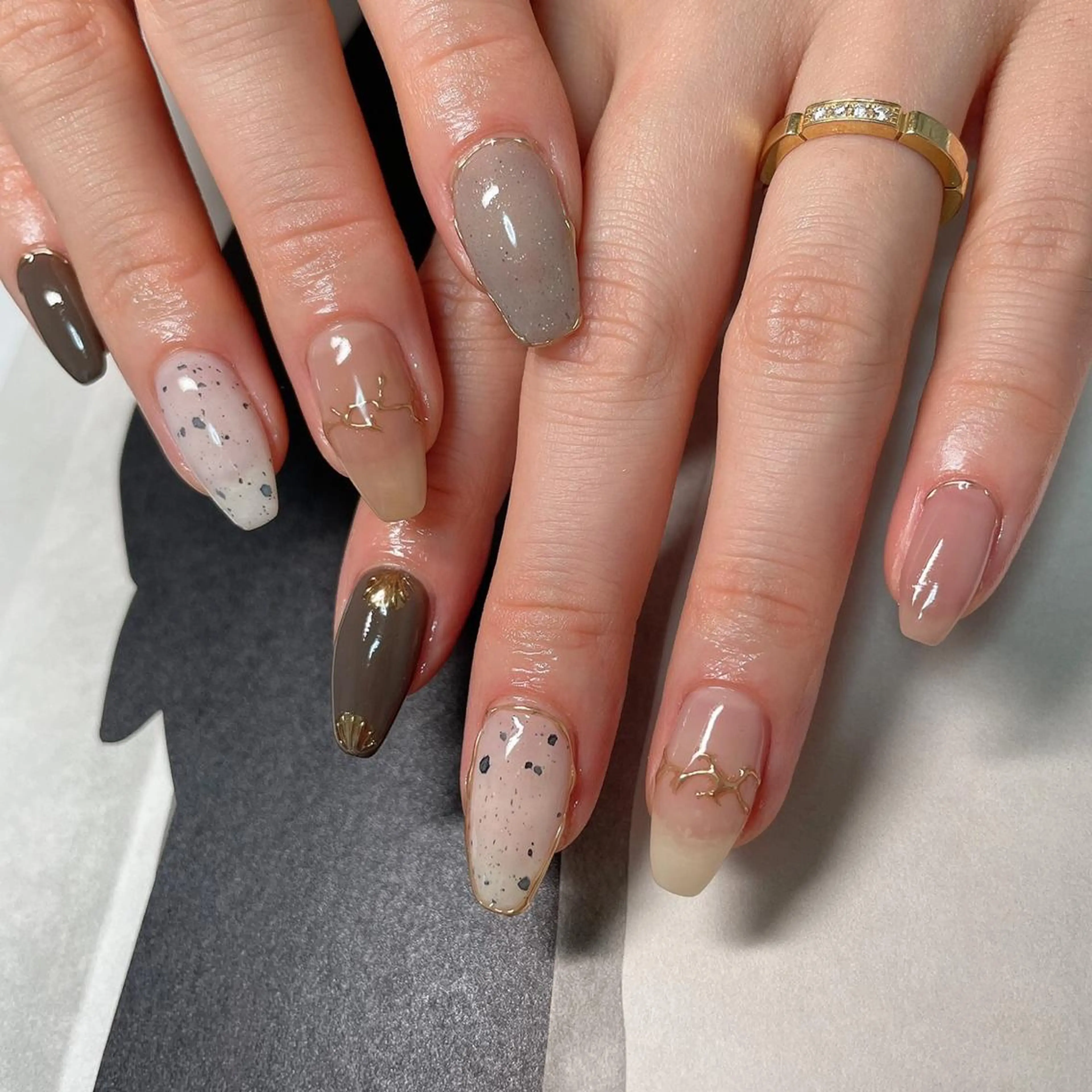 ネイル ハンドネイル lilbondir. chiharuのネイルデザイン