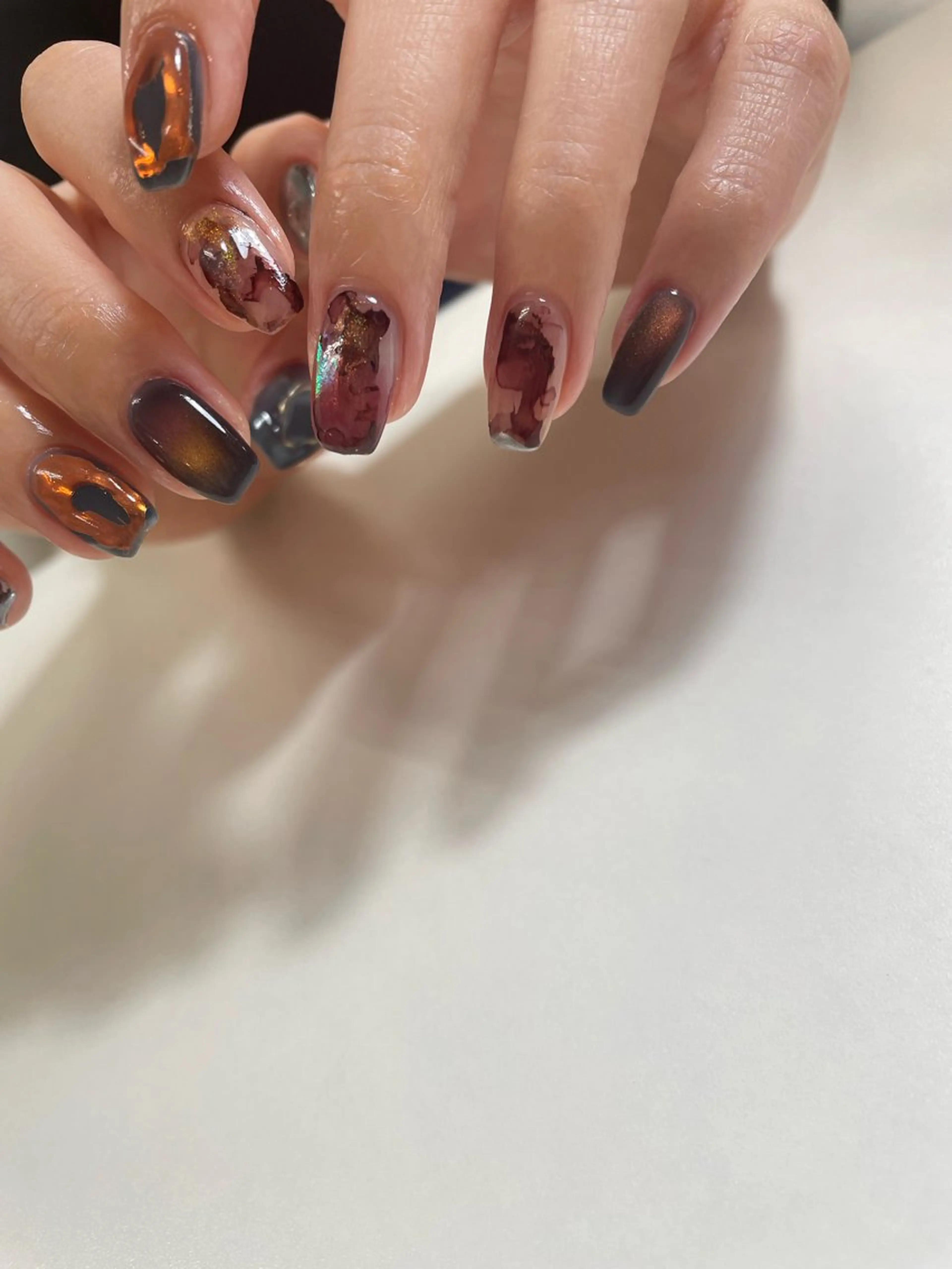 ネイル ハンドネイル フットネイル 🌕akuri🌖 渋谷/nuanceのネイルデザイン