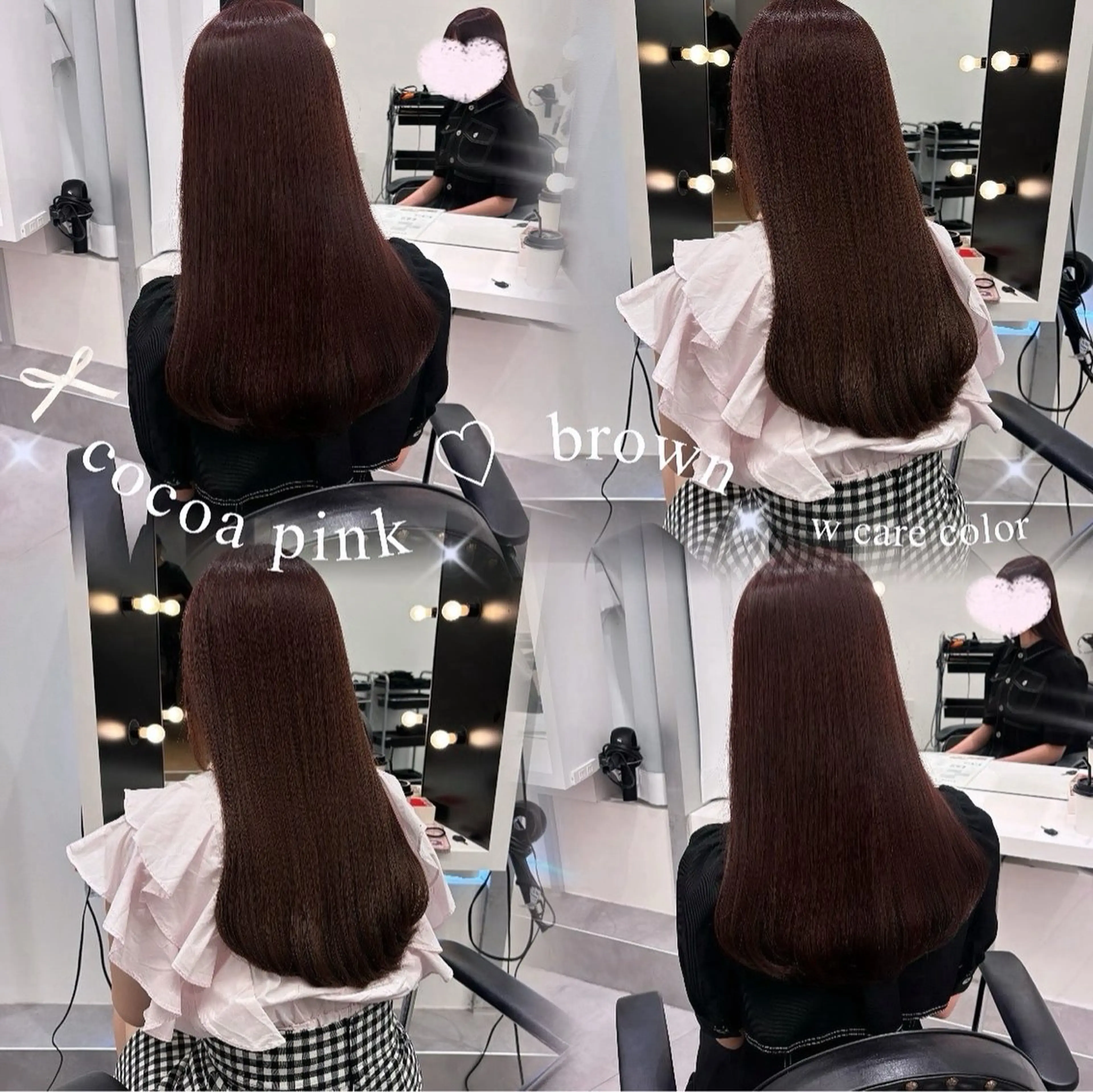 似合わせカット＋オーガニックカラー＋ケアトリートメント🎀の写真