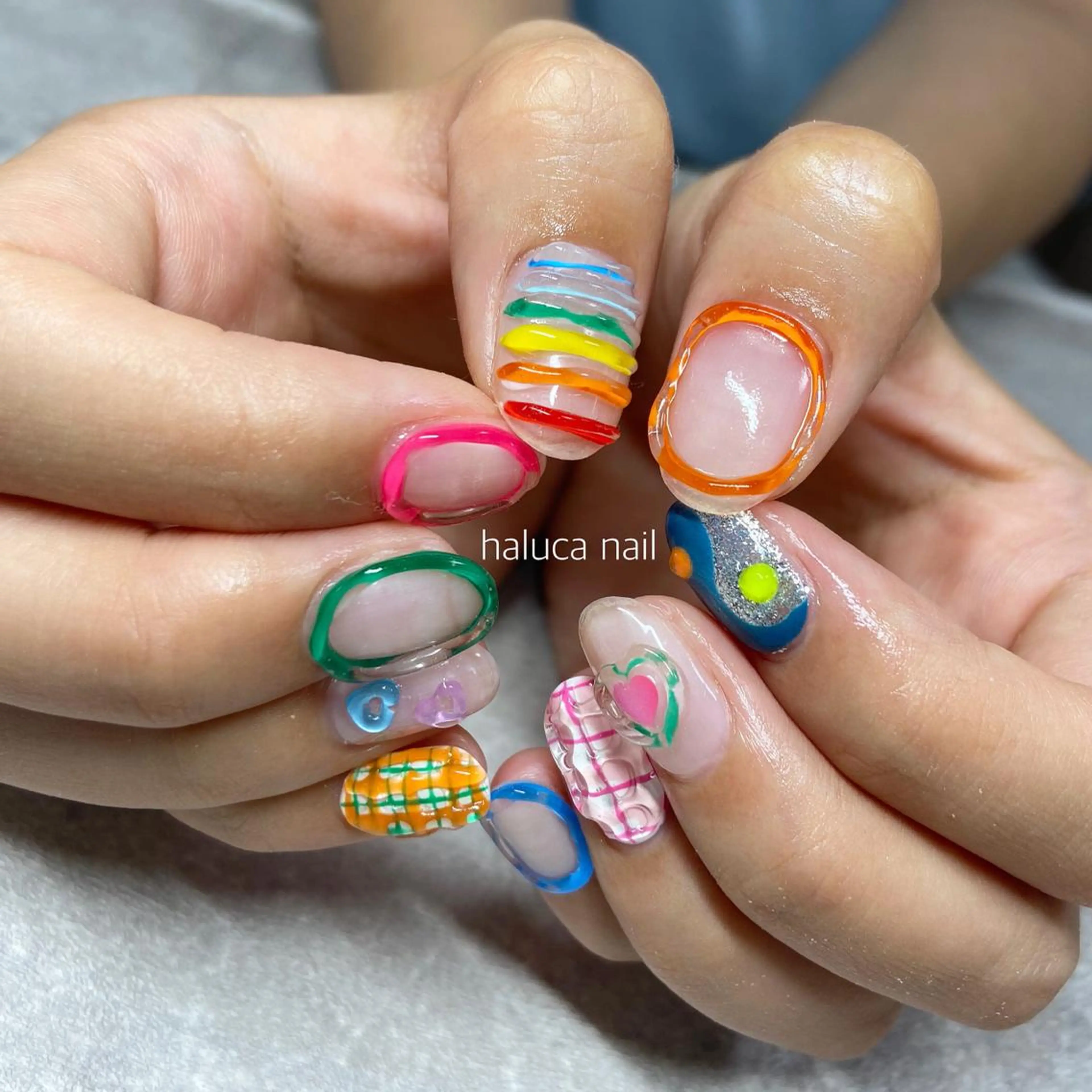 ネイル HN haluca nailのネイルデザイン