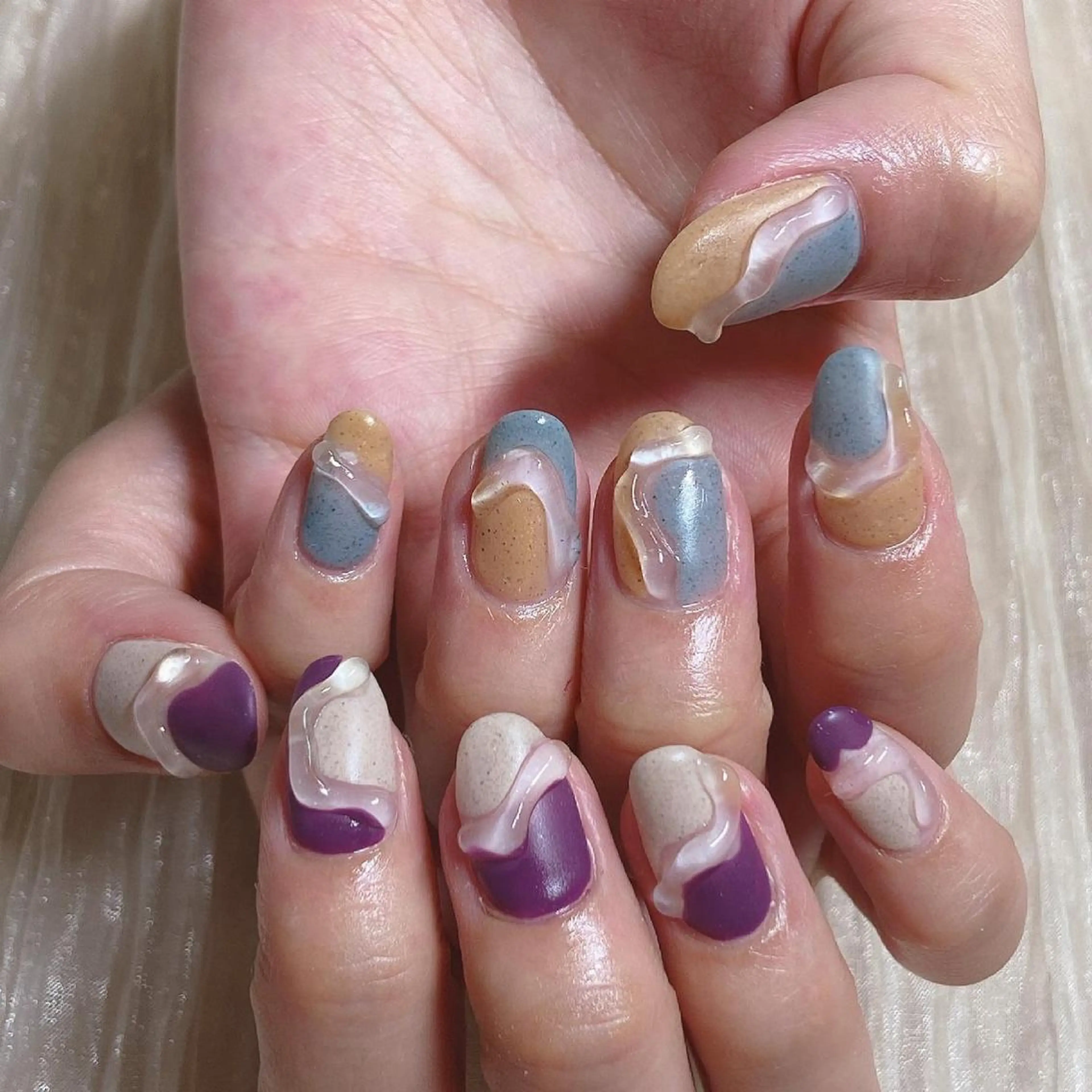 ネイル ショートネイル シンプルネイル ハンドネイル ネイリスト あこのネイルデザイン