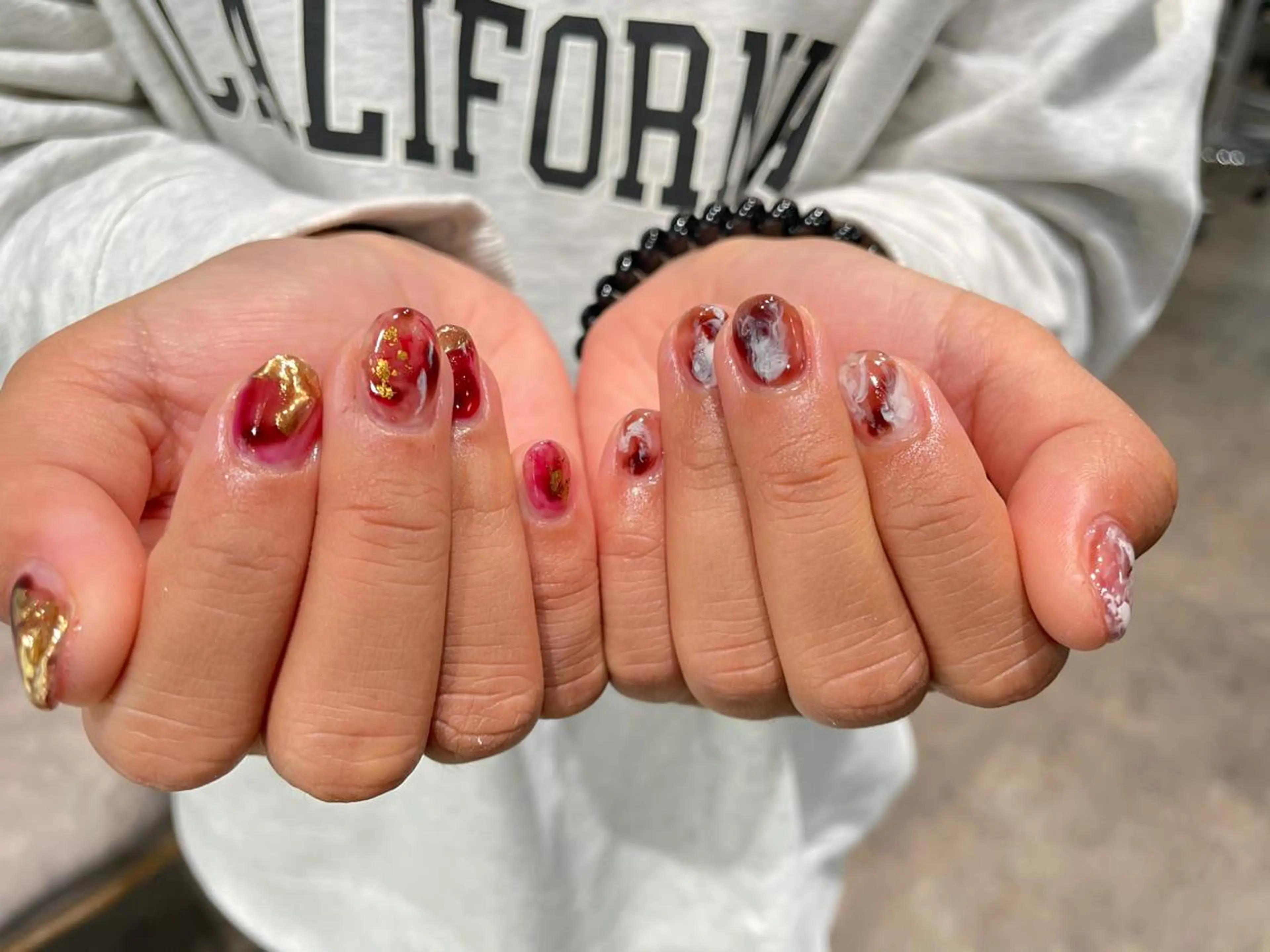 ネイル ハンドネイル ナチュラル透明感🌱 小山美樹子のヘアスタイル