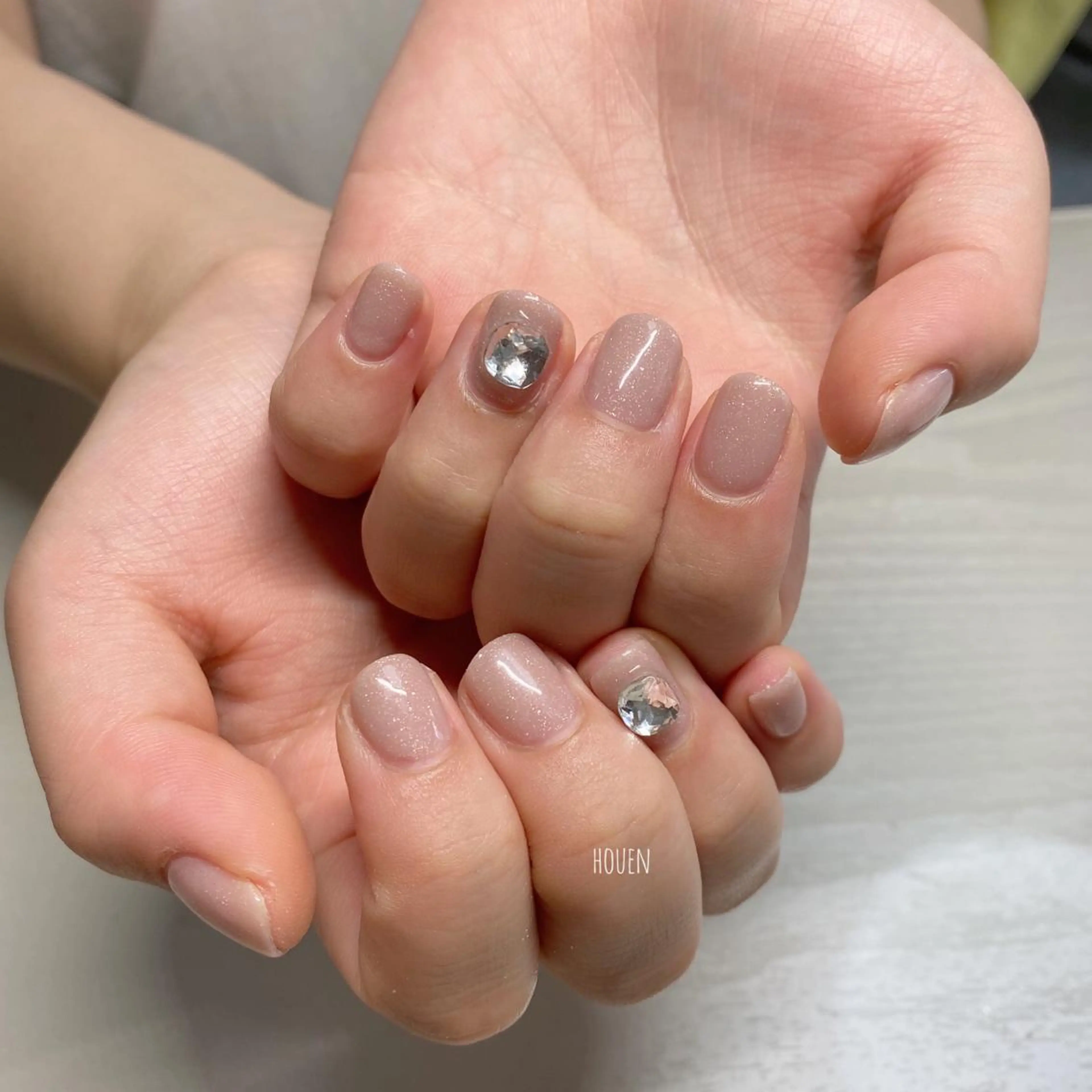 ネイル ワンカラーネイル I pinknail 韓国風·持ち込み専門のネイルデザイン