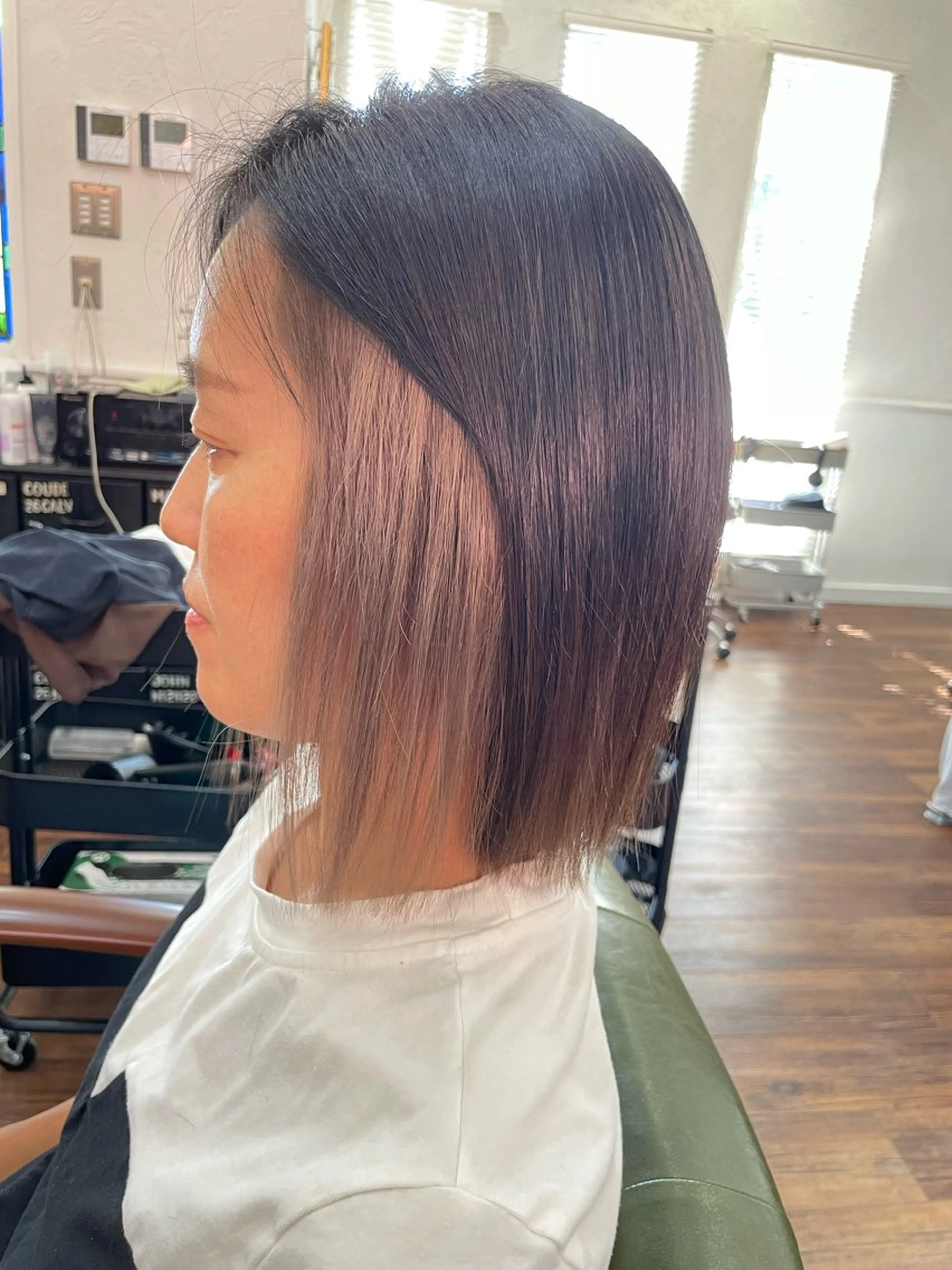 ショート ヘアカラー 下林 雅明のヘアスタイル