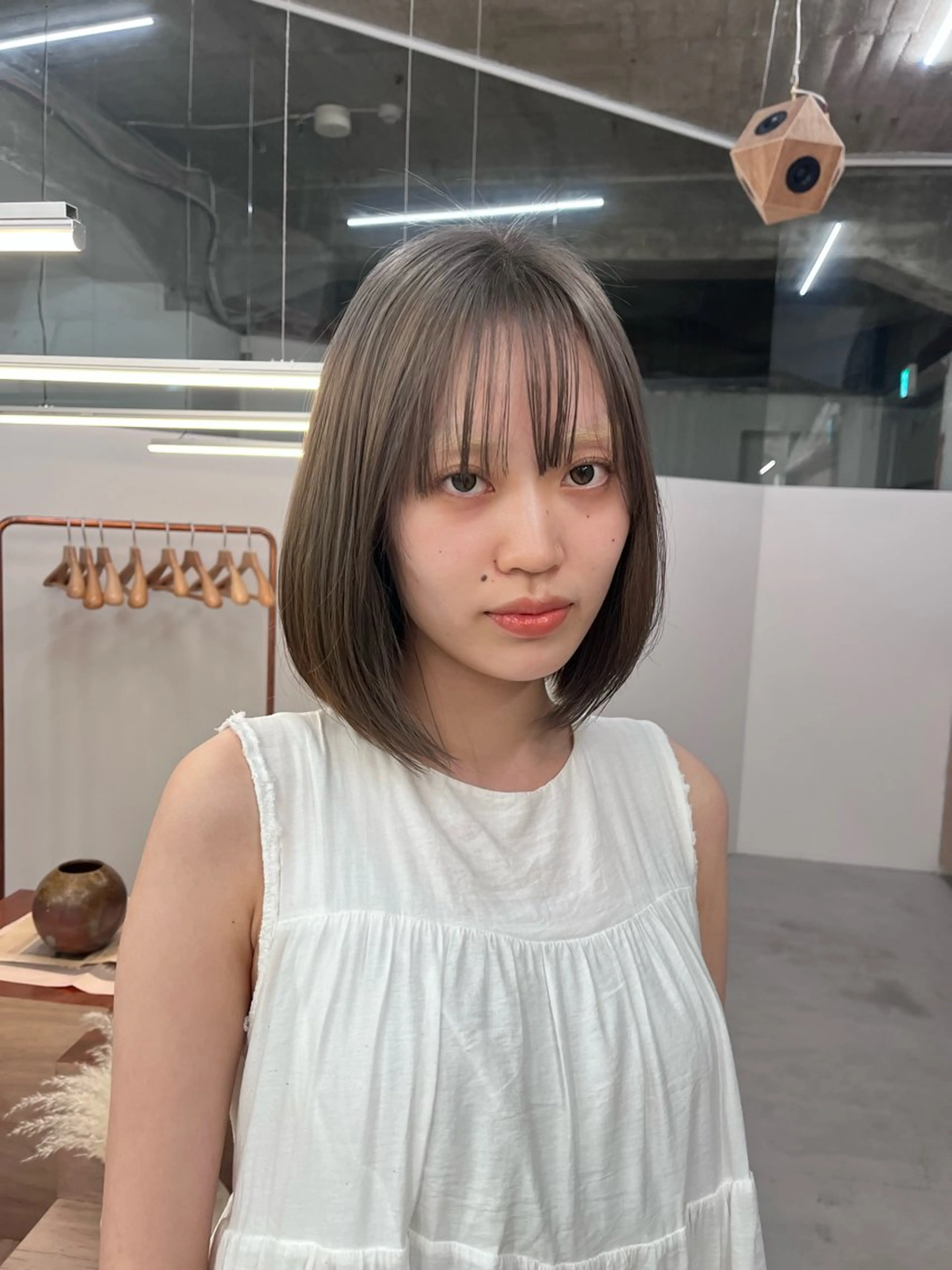 【ボブ、ミディアム🧞】ブリーチありダブルカラー‼️の写真