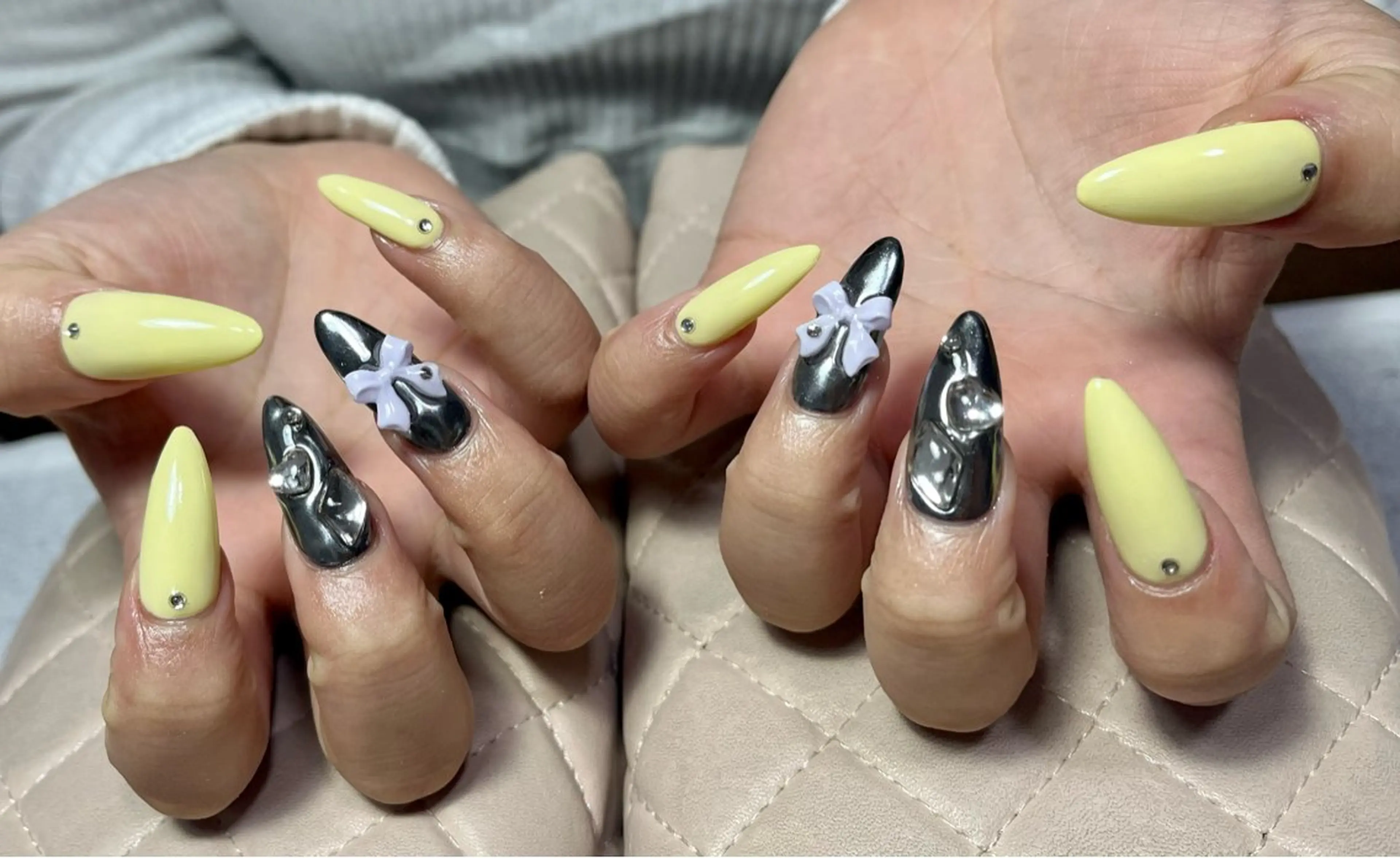 ネイル ハンドネイル goldgleams ちなのネイルデザイン