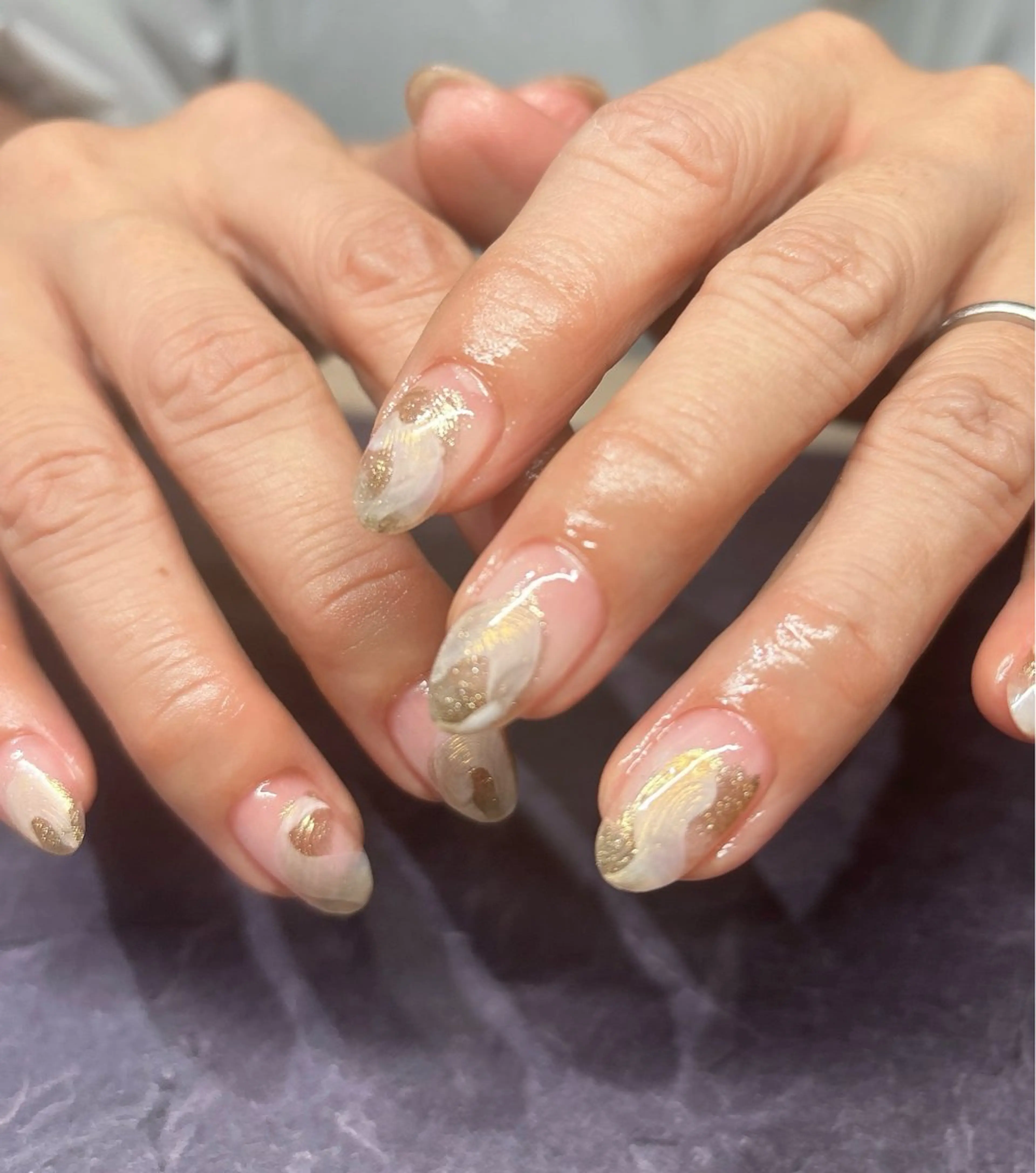 ネイル クリアネイル ニュアンスネイル filonnail natsukiのネイルデザイン