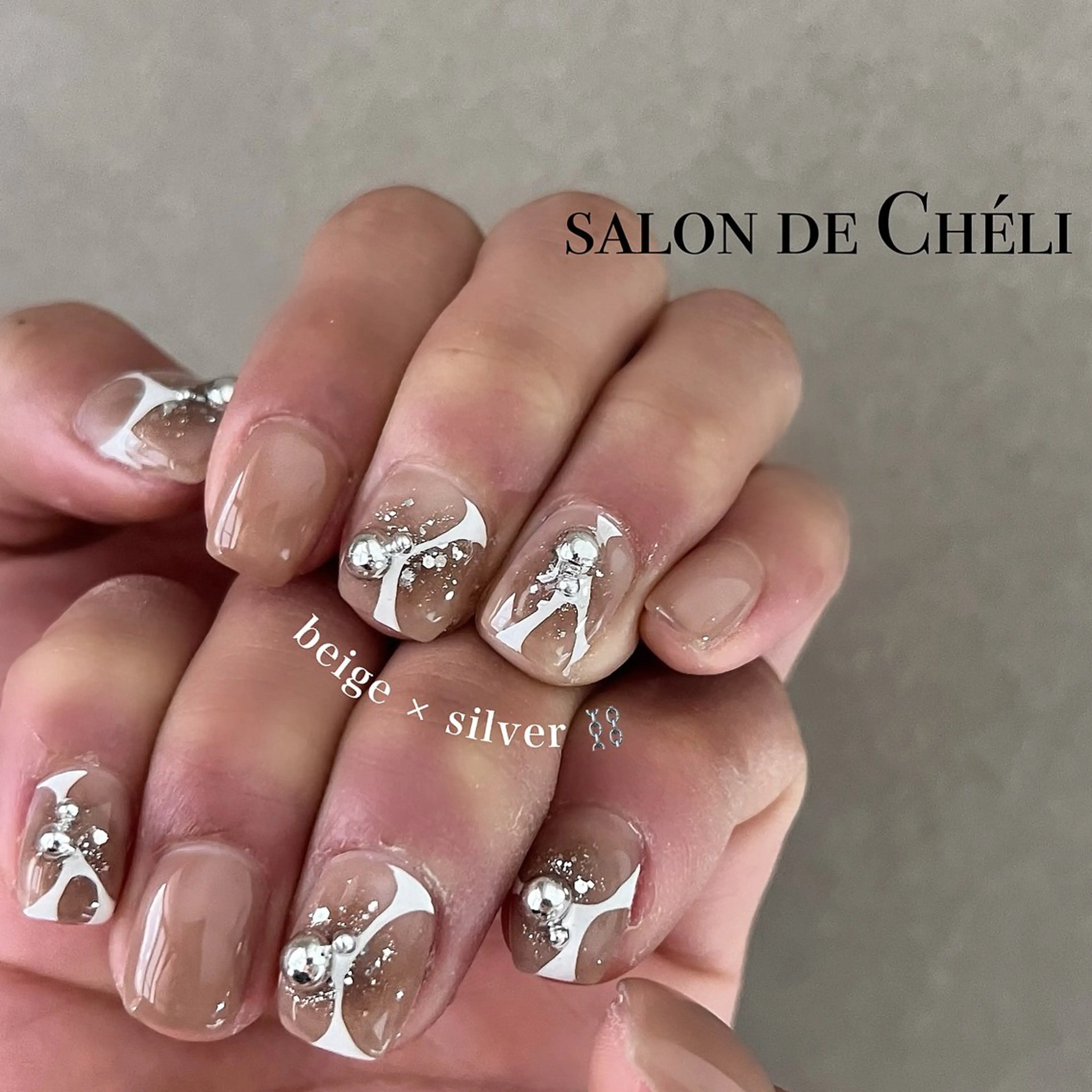 ネイル メンズネイル 春ネイル ハンドネイル salon de Cheliのネイルデザイン