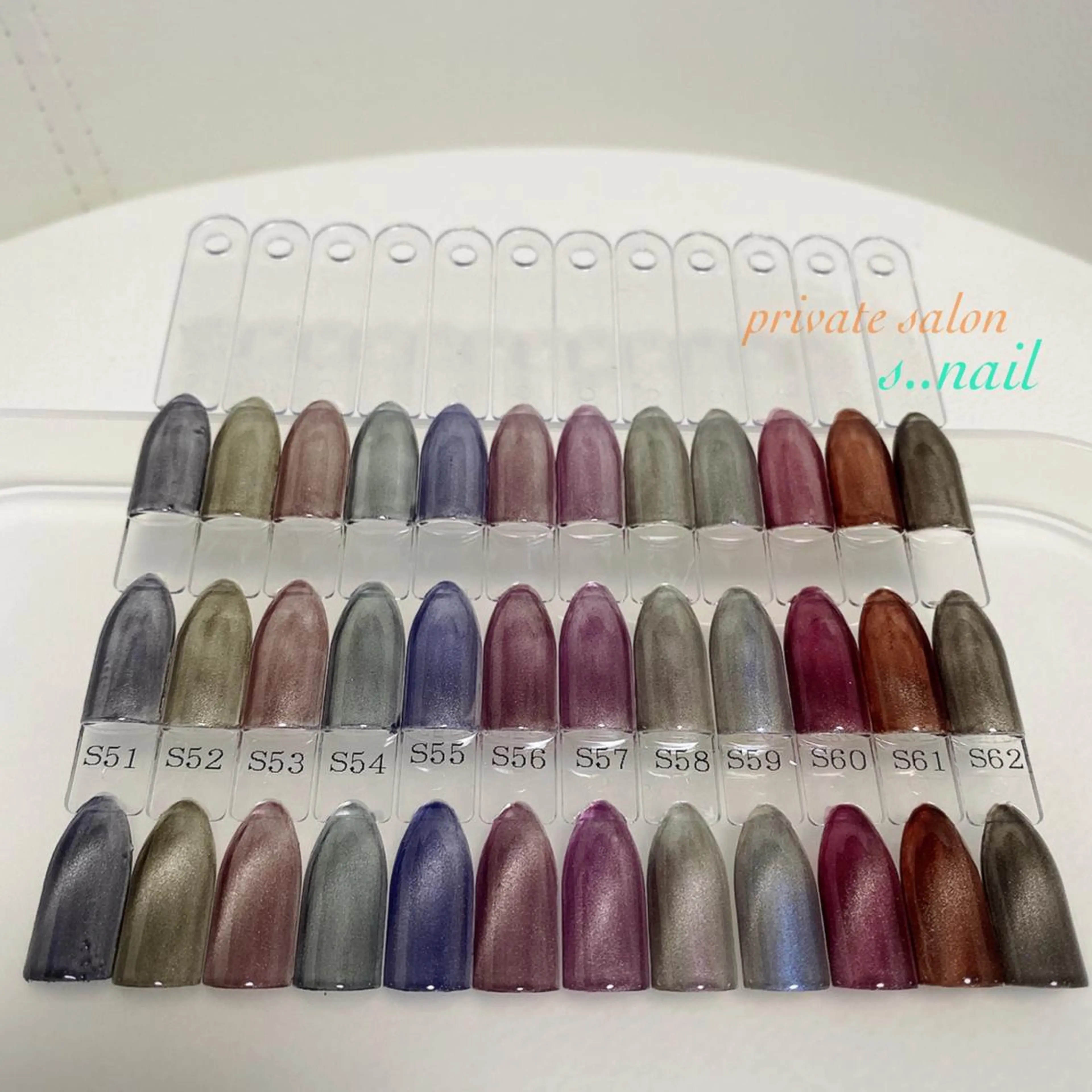 ネイル ジェルネイル マグネットネイル ワンカラーネイル s..nail / MORITAのネイルデザイン