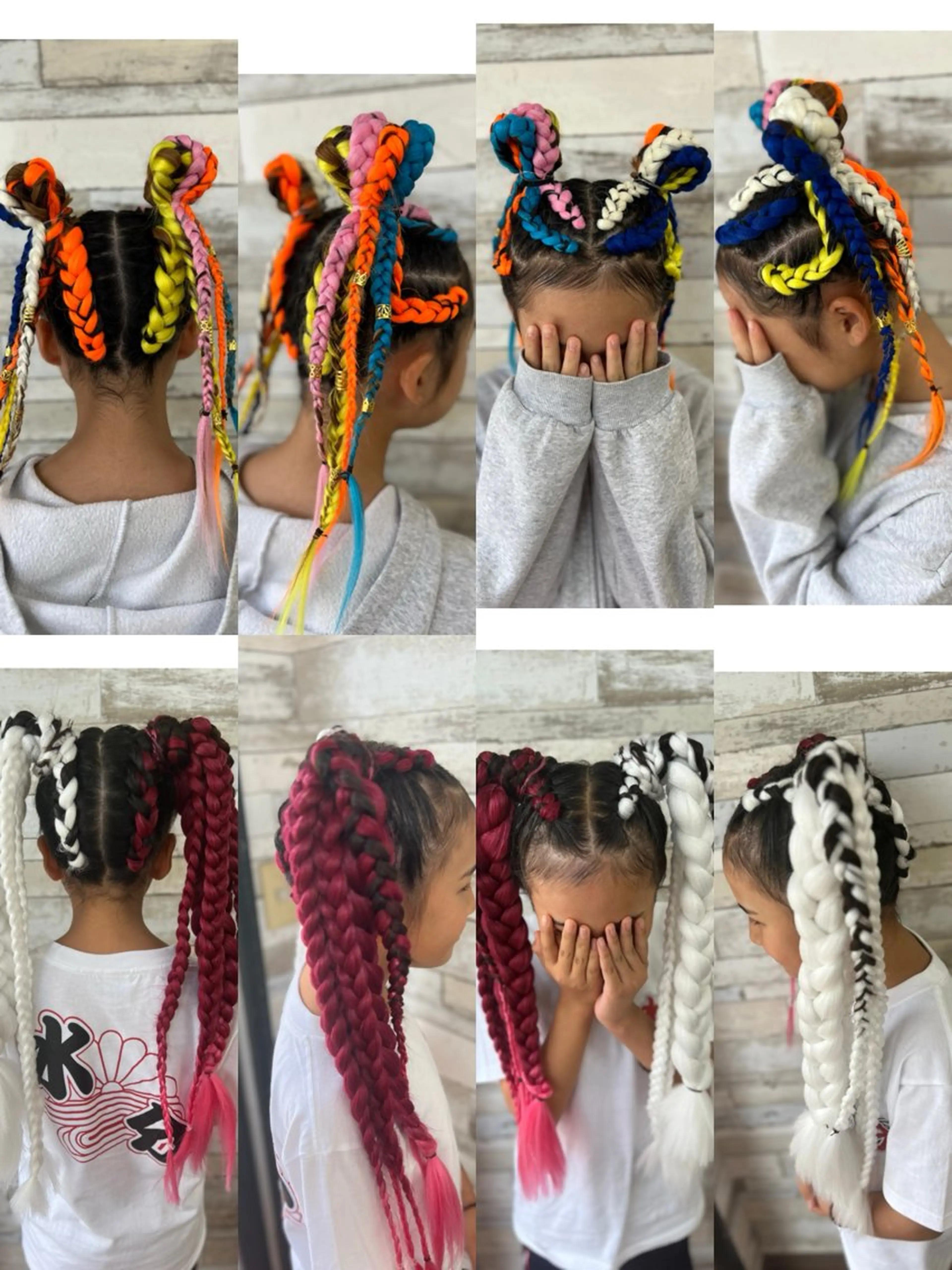 ロング B-W ⭐️REIKOのヘアスタイル