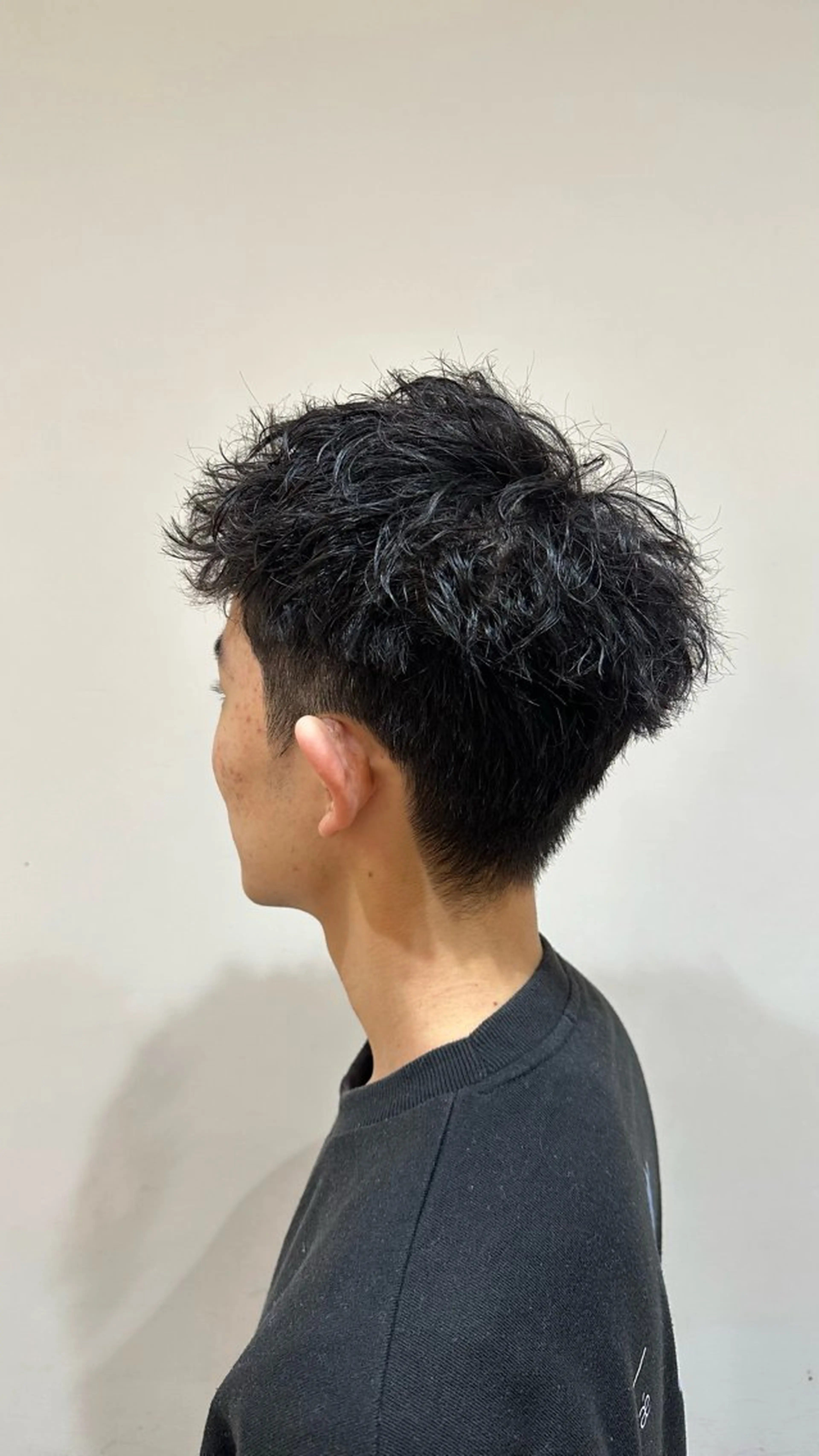 パーマ メンズ 鶴見/Bonecca /林 愛翔のヘアスタイル