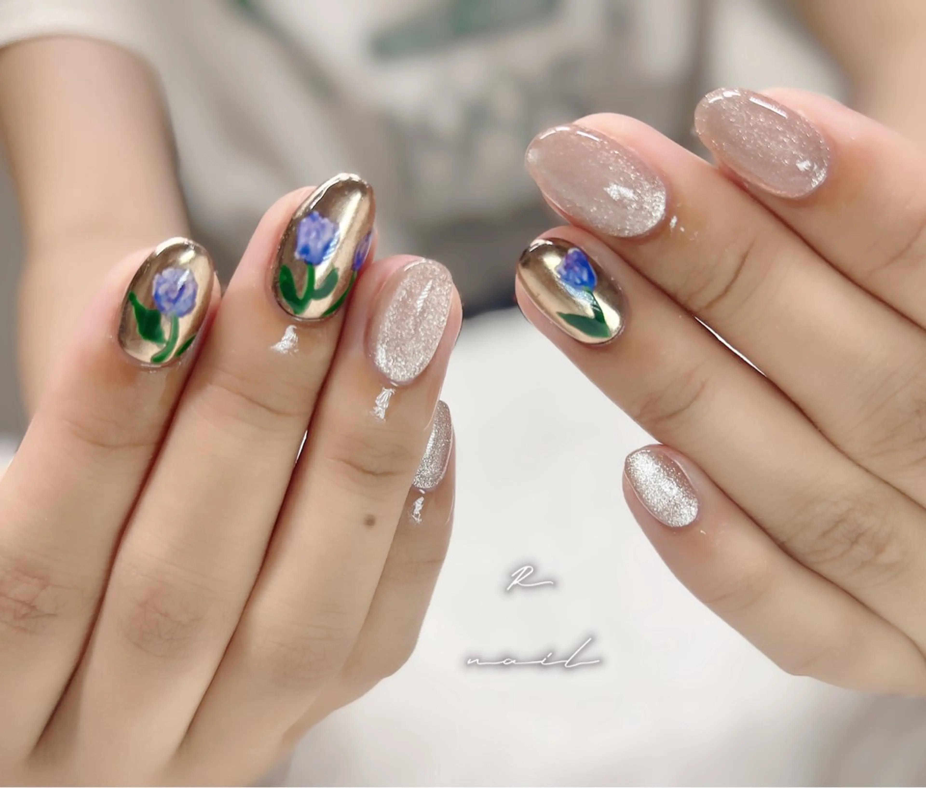 デビュークーポン　持ち込み90分(メインアート4本まで)オフ、ケア込み120分の写真