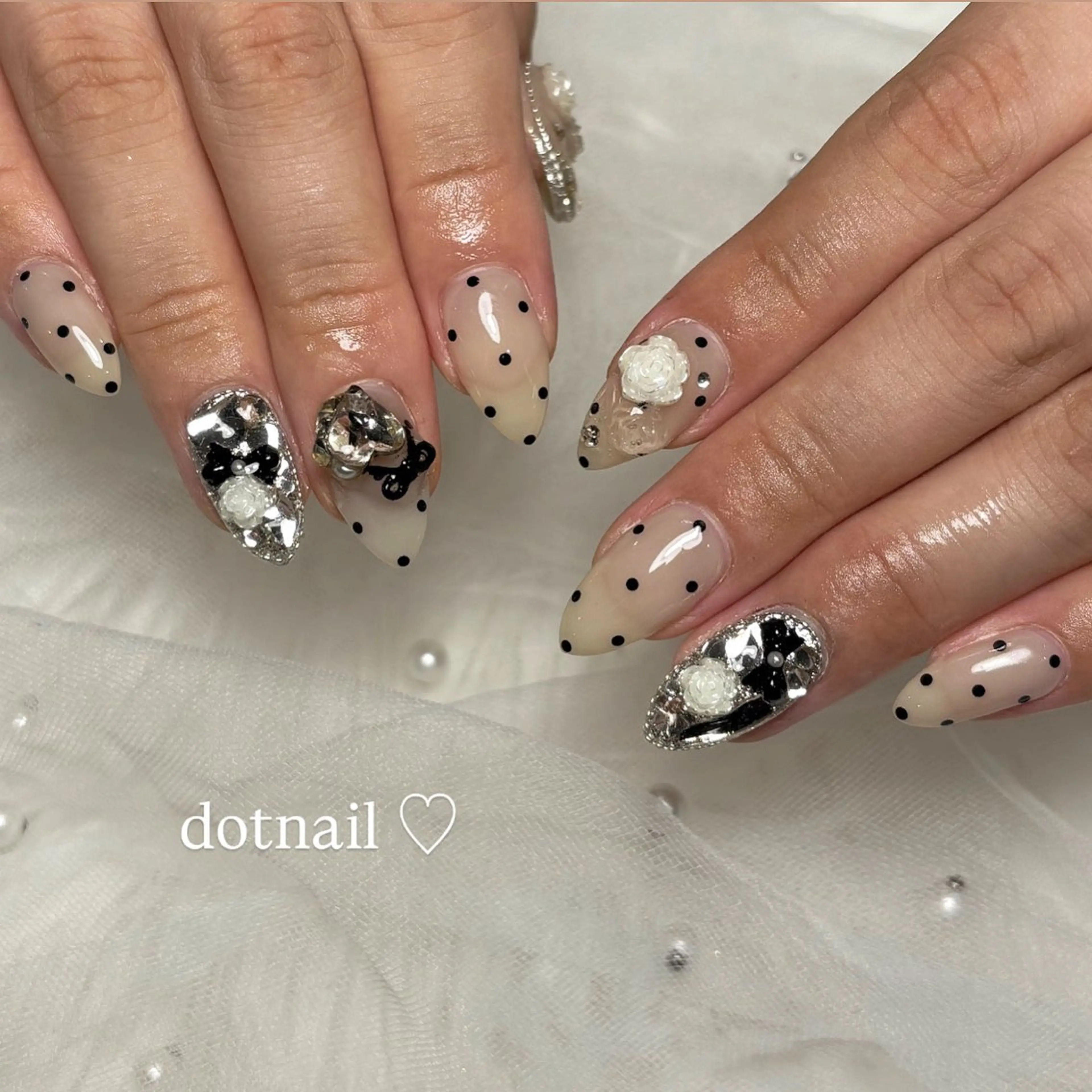 ネイル 蓮見 空楽のネイルデザイン