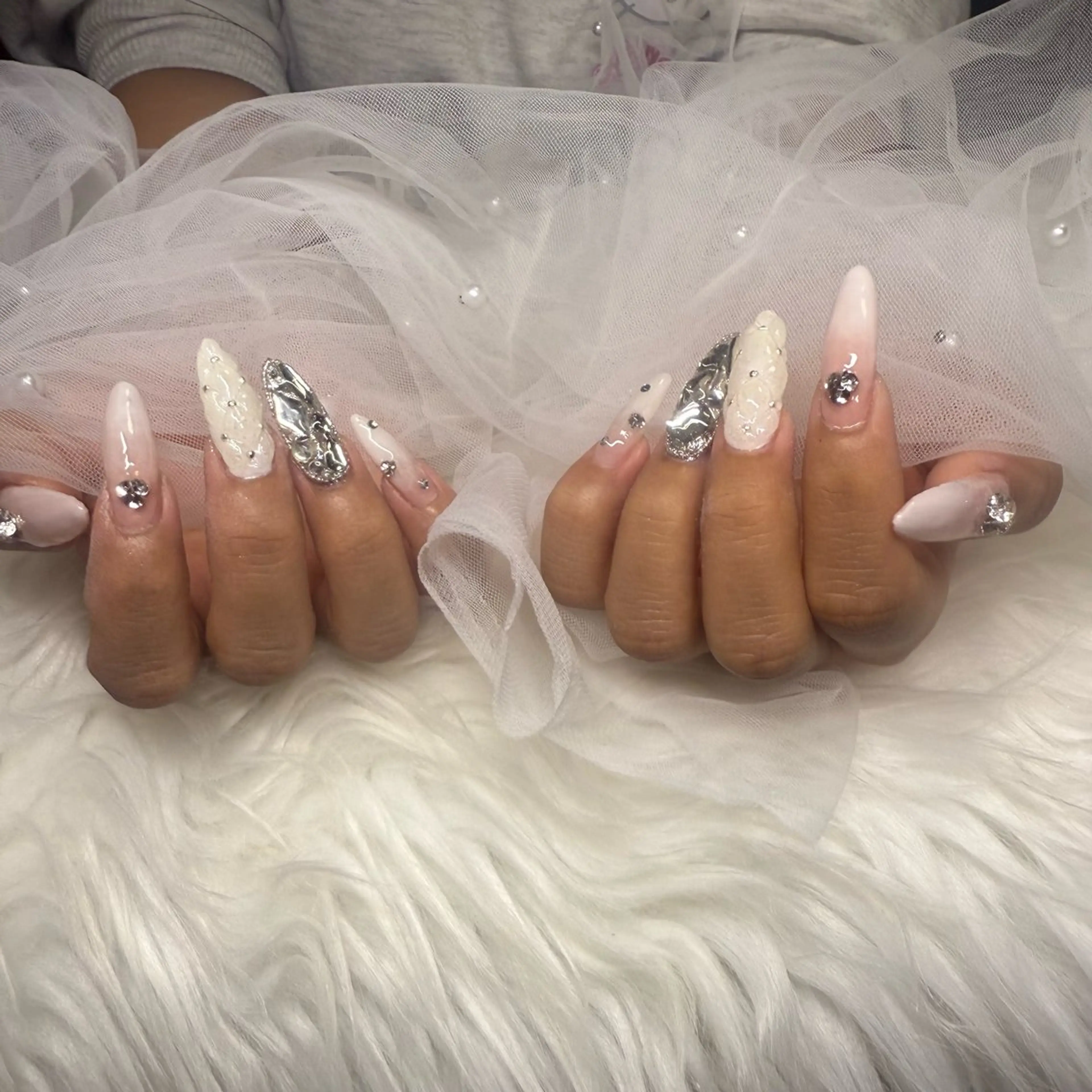 【オフ込み】長さ出し10本＋デザインやり放題の写真