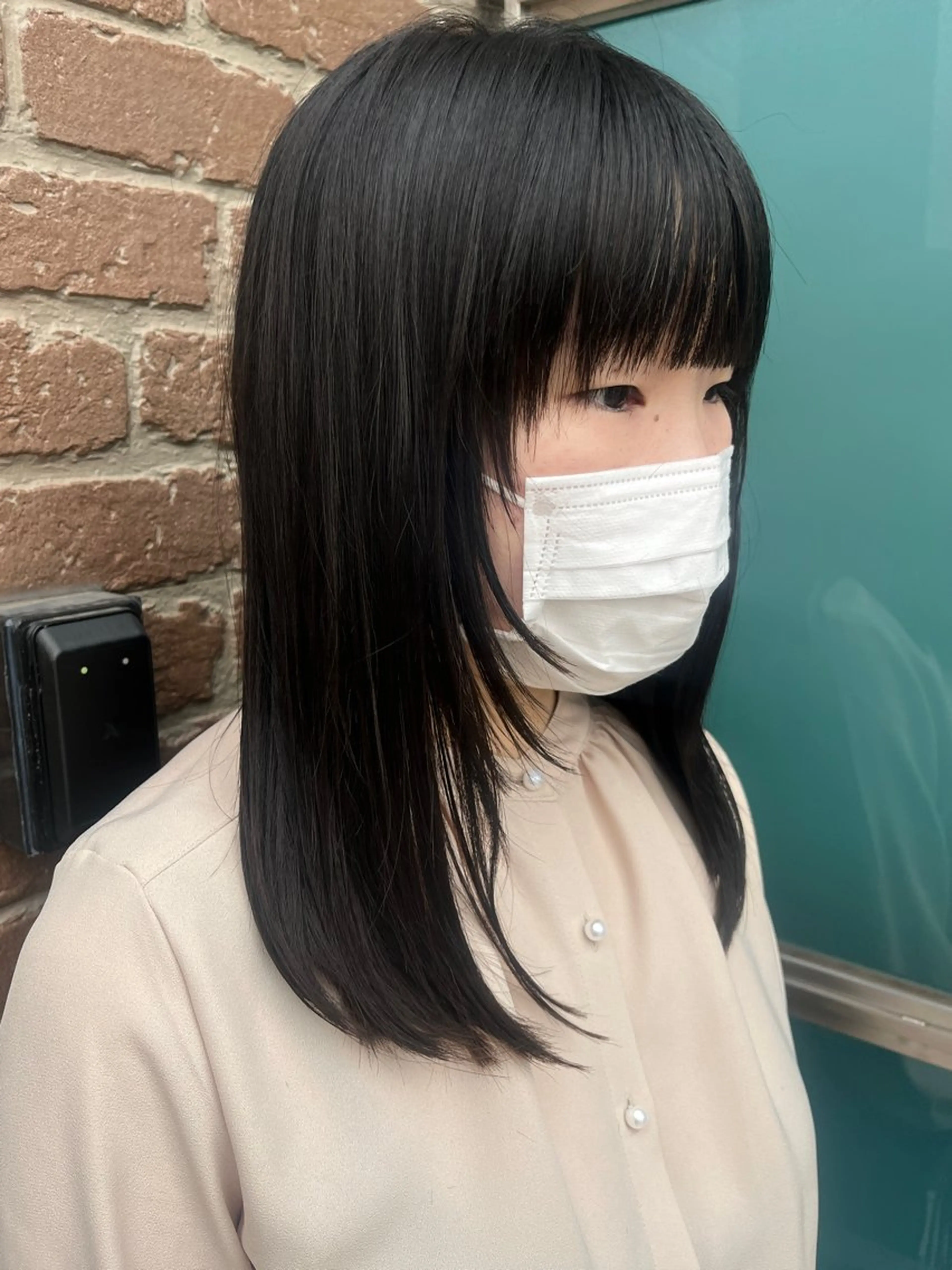 ロング カラー 久木原 ゆりのヘアスタイル