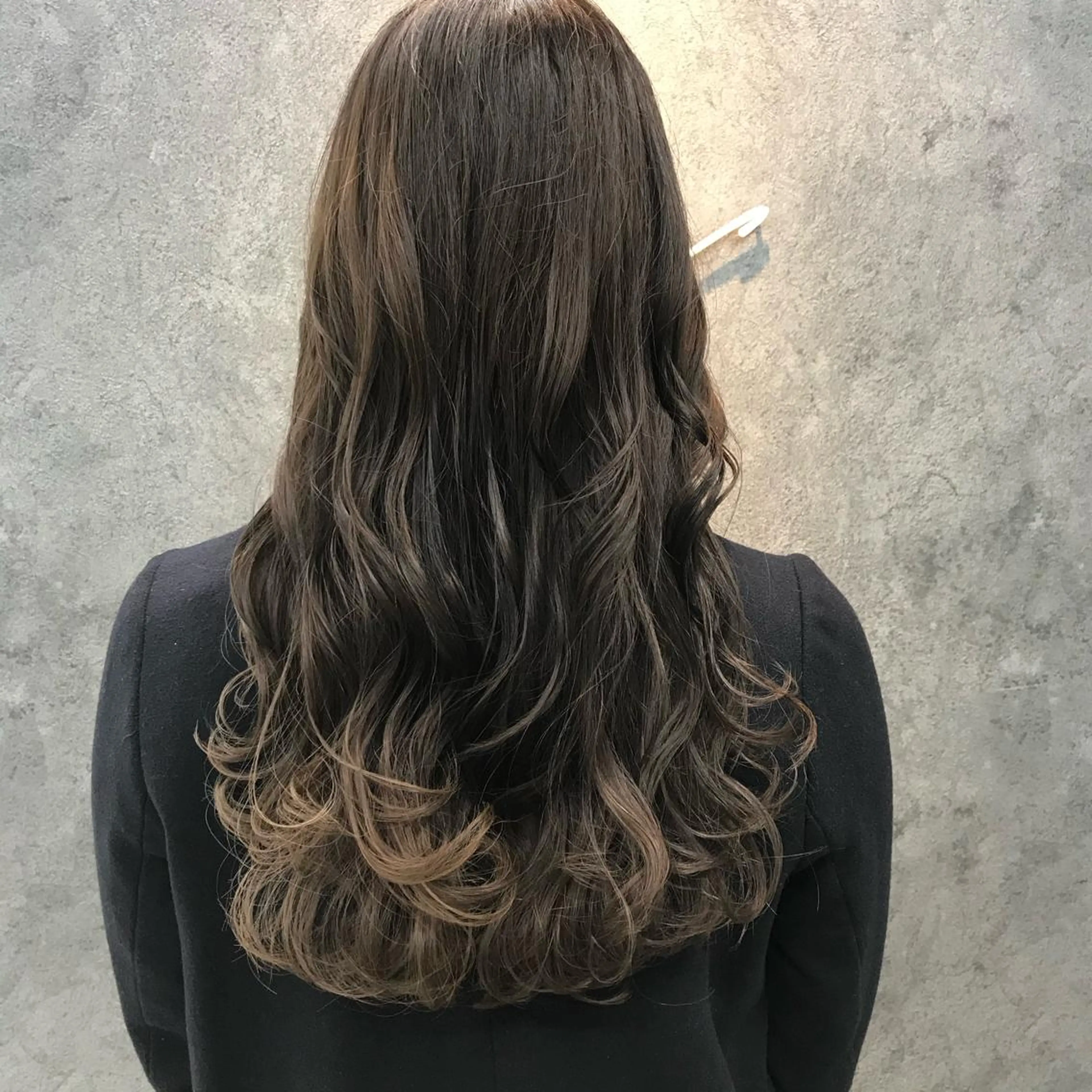 ロング 所渉/韓国レイヤー /ウルフカットのヘアスタイル