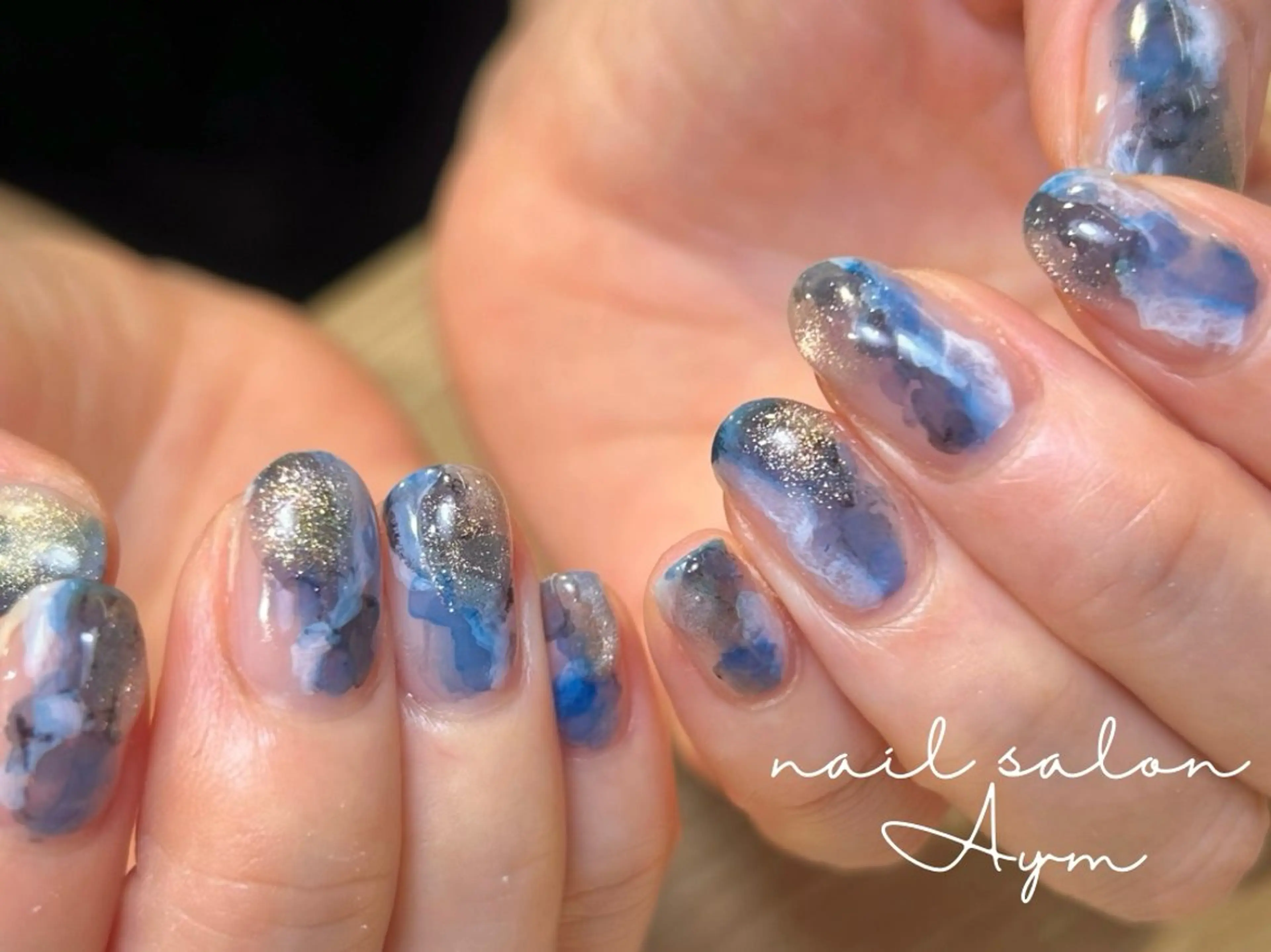 ネイル ニュアンスネイル 夏ネイル nail salon Aymのネイルデザイン