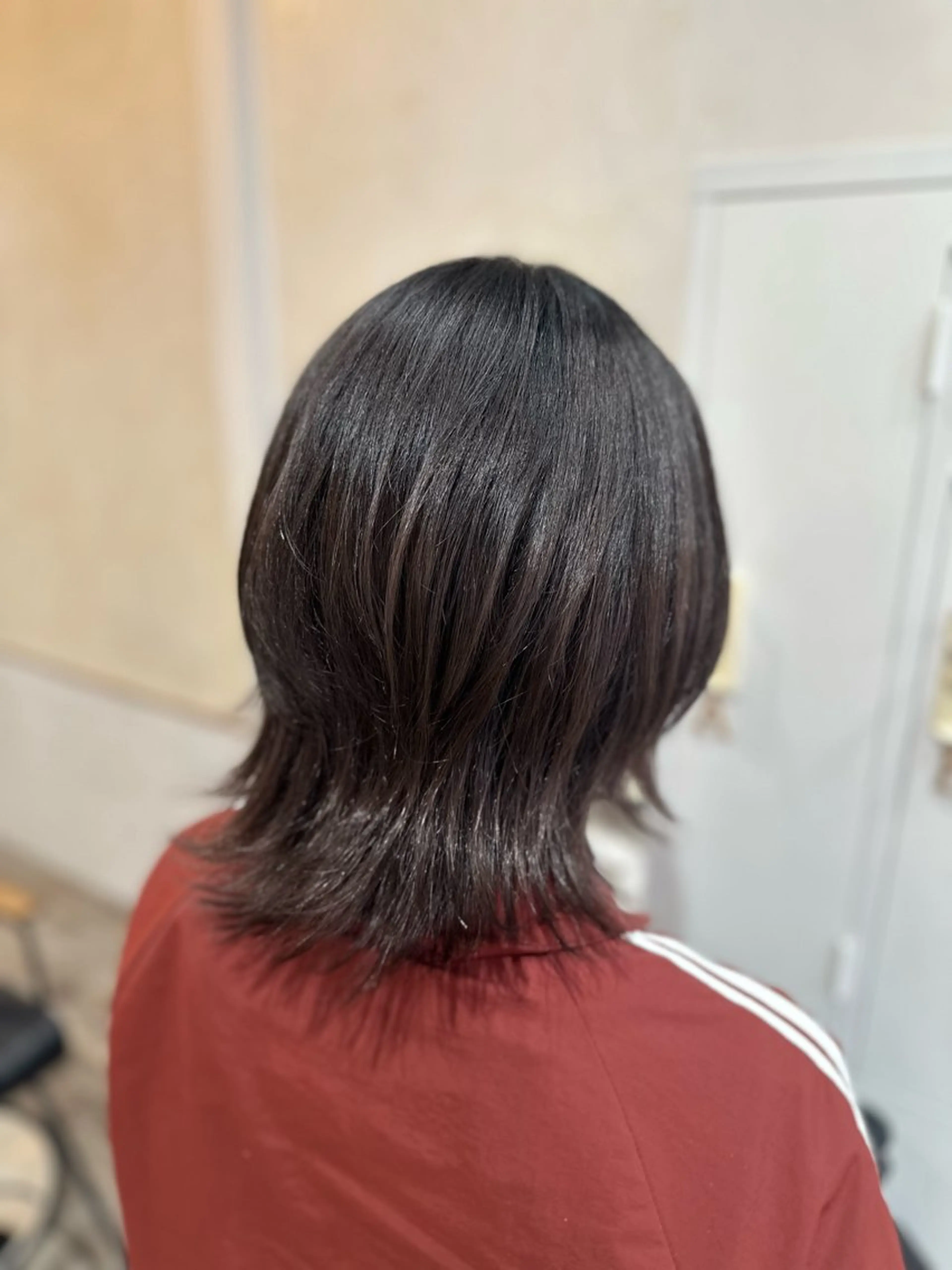 ミディアム ウルフカット カット トリートメント 🧼ROMEO京橋店 岡﨑桃花🧼のヘアスタイル