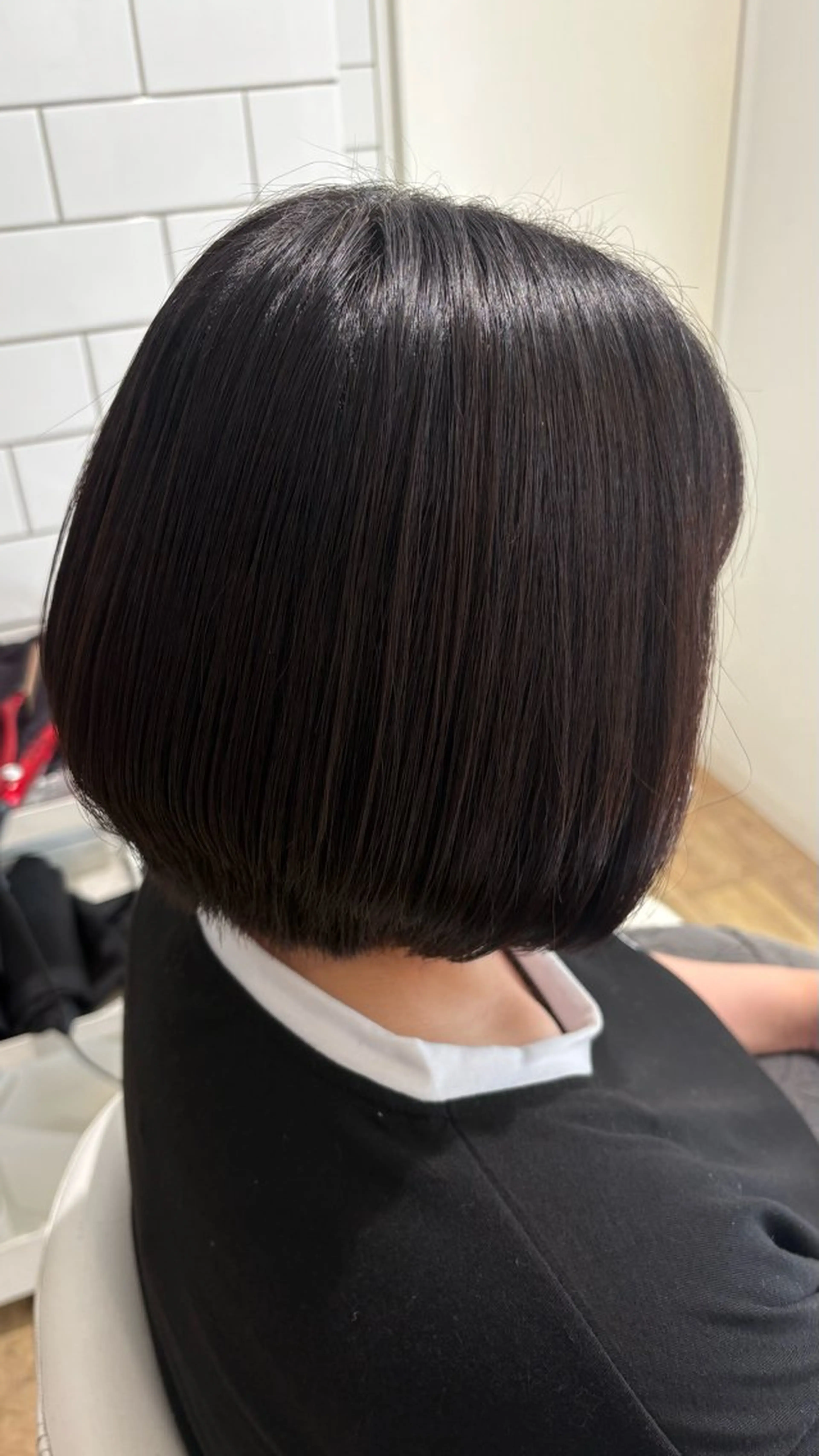ミディアム カット ♣️似合わせ 艶髪カラーYUUGAのヘアスタイル