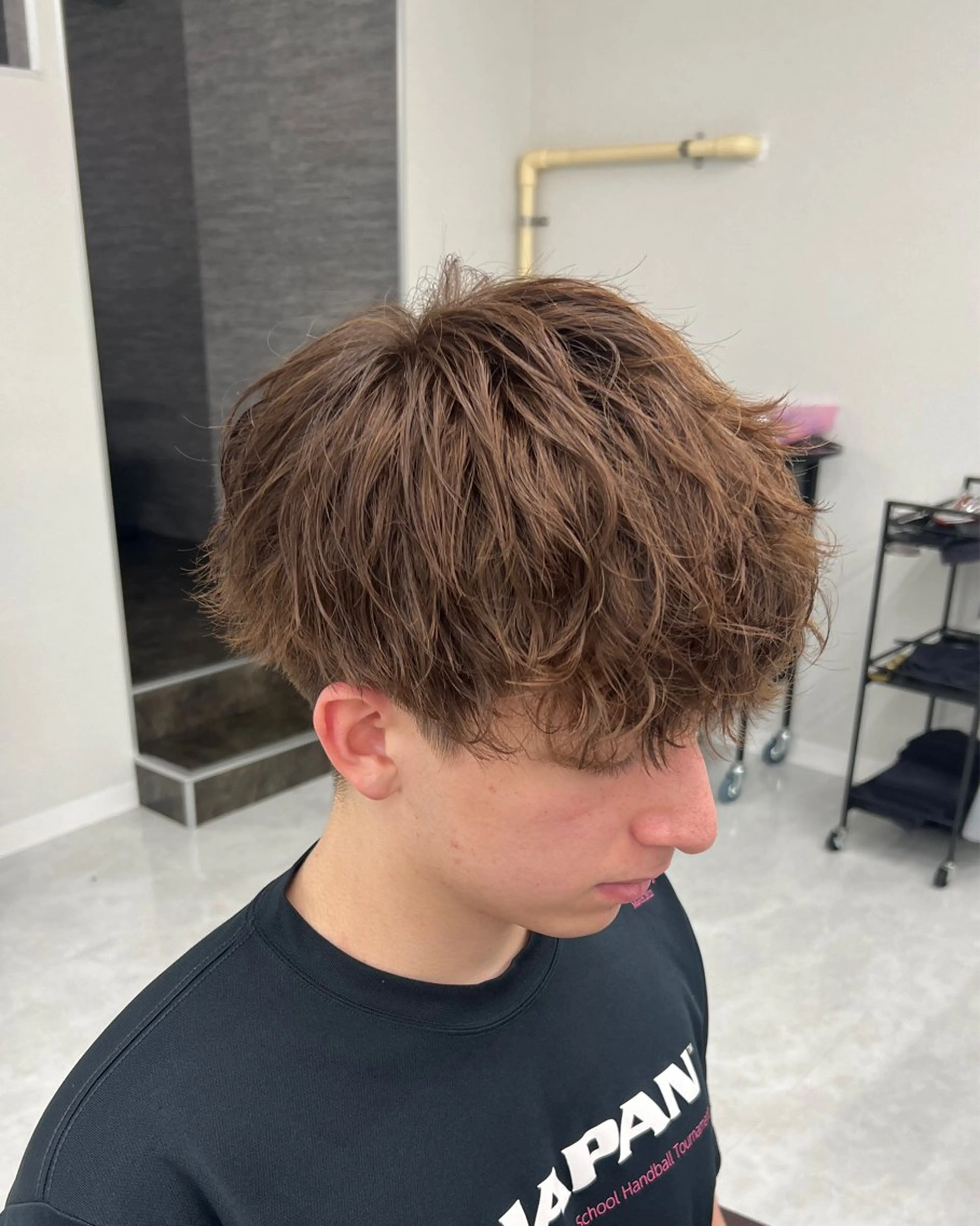 パーマ メンズ カット パーマ トリートメント ヘッドスパ ヘアセット シャドウパーマ/ メンズ/KENTAのヘアスタイル