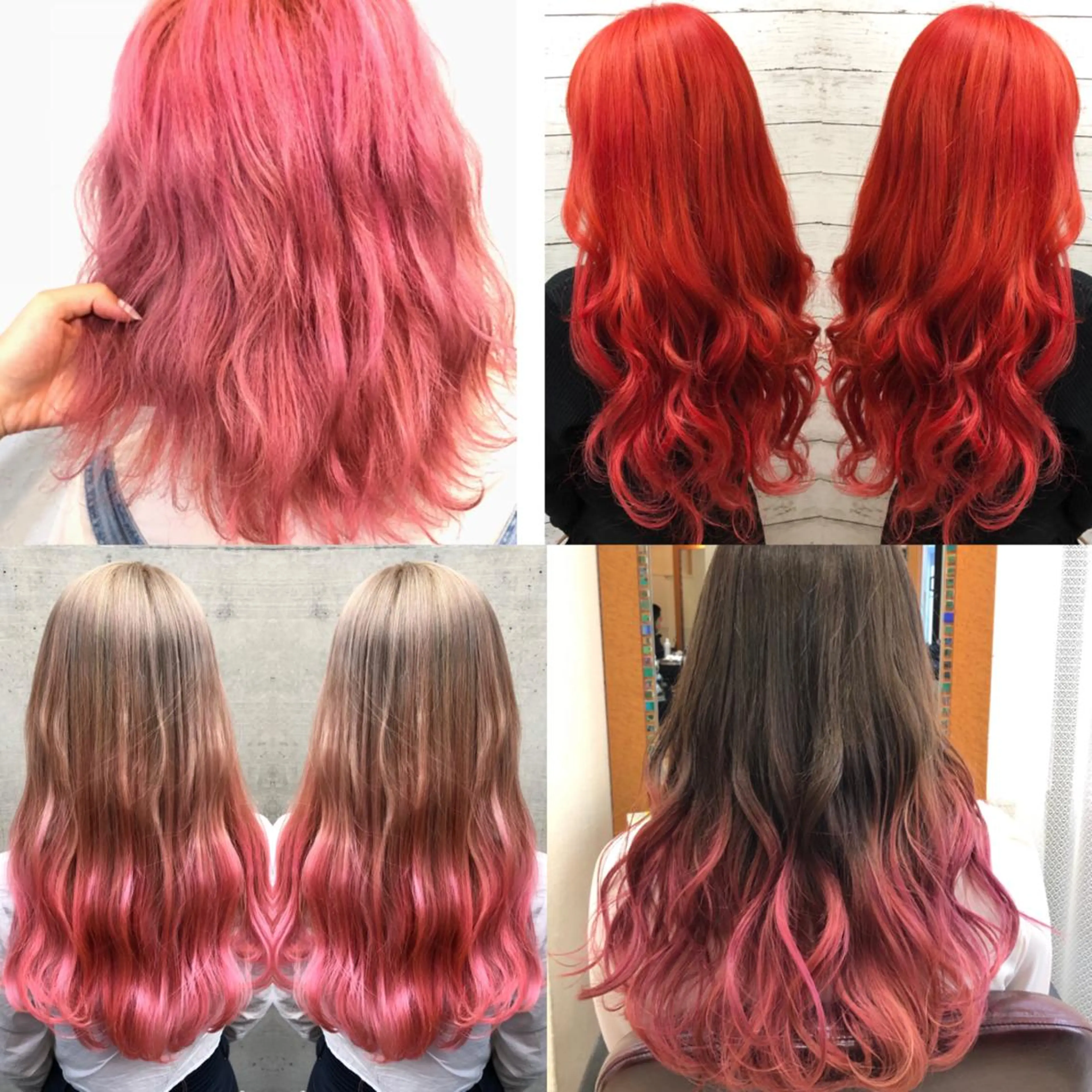 ロング カラー 韓国ヘア🤍髪質改善 🇰🇷AKANEのヘアスタイル