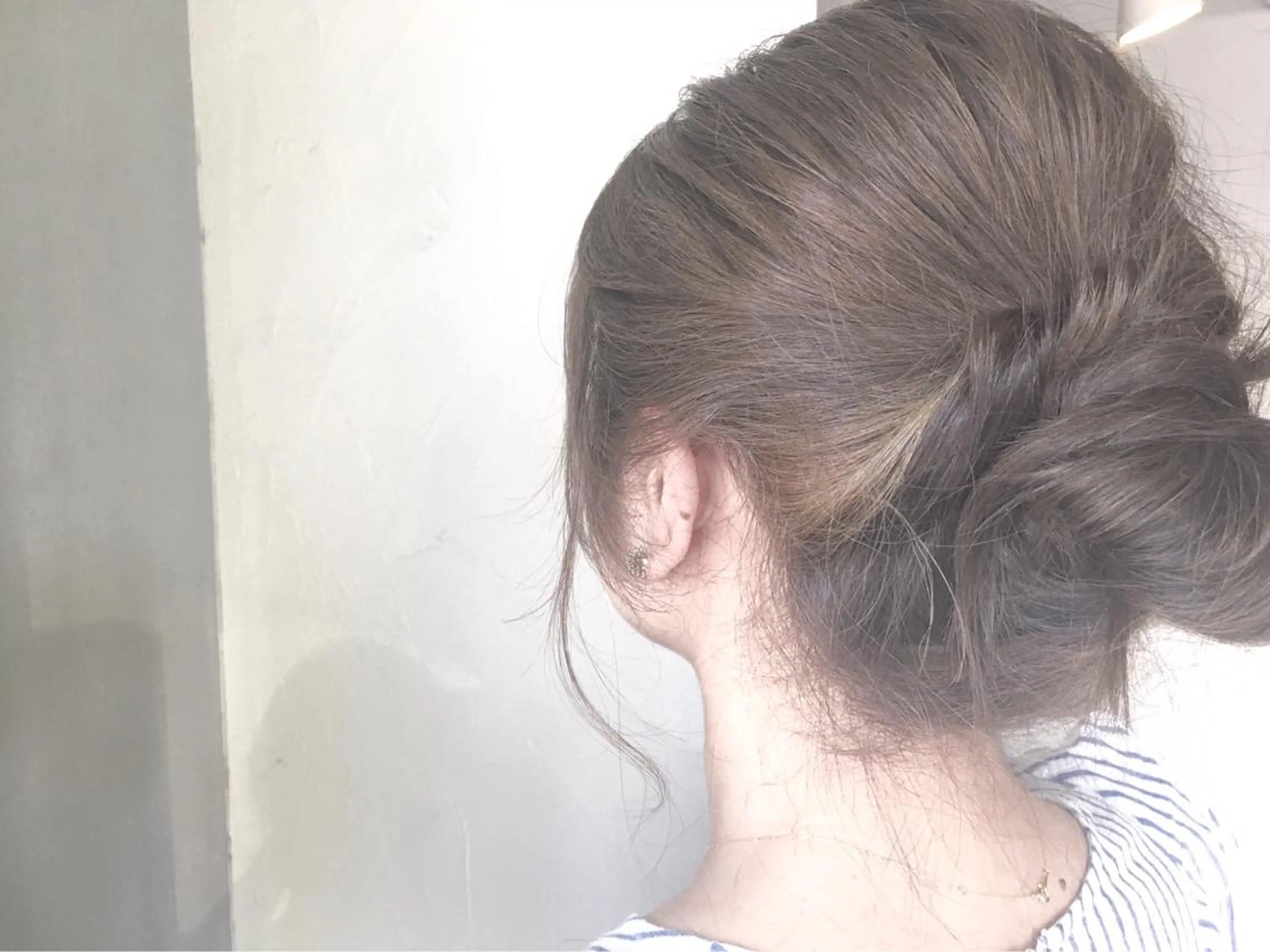 ミディアム カラー ヘアアレンジ 半個室女性salon 🩰Natsumiのヘアスタイル